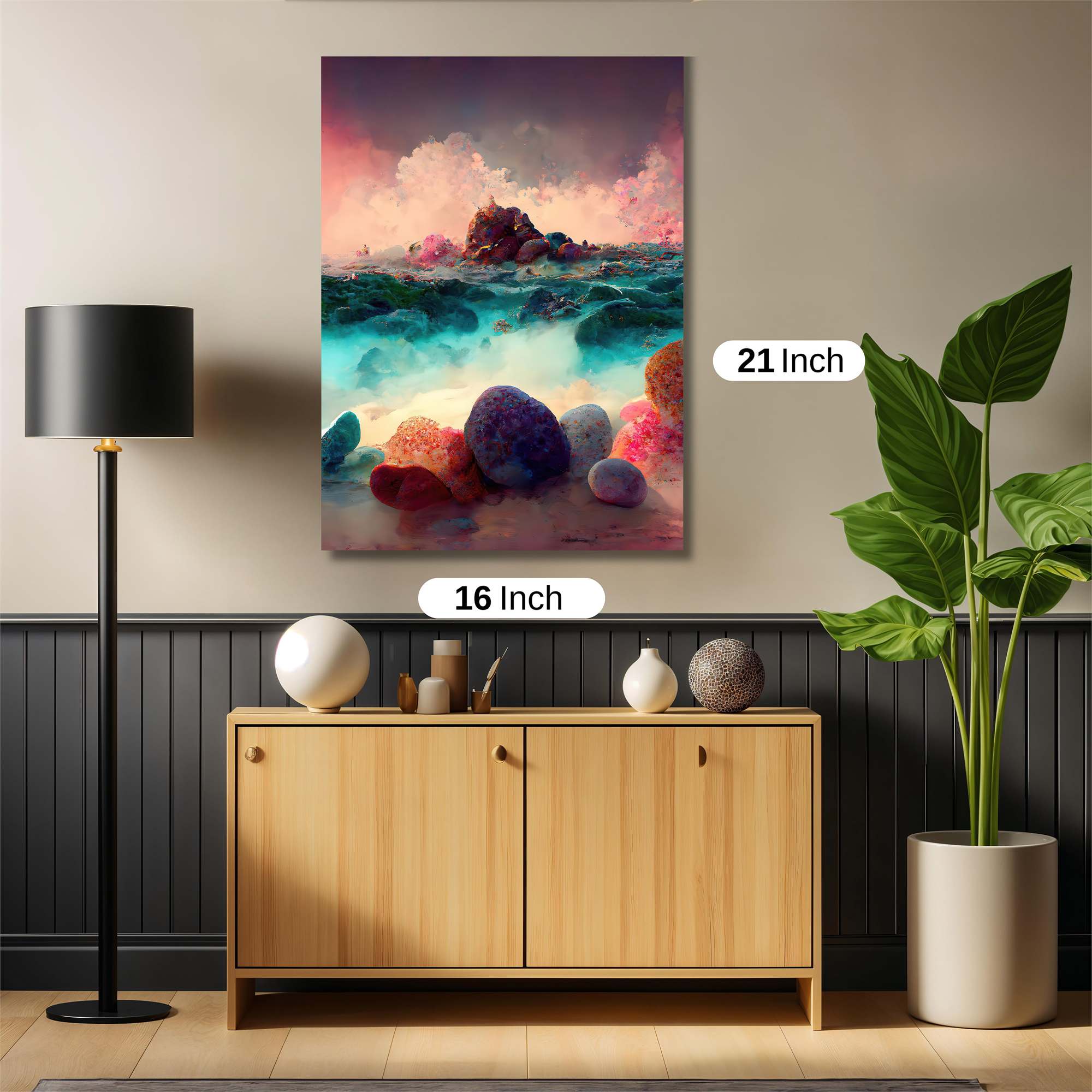 Dreamscape Serenity Safe Wall Magnetic / M