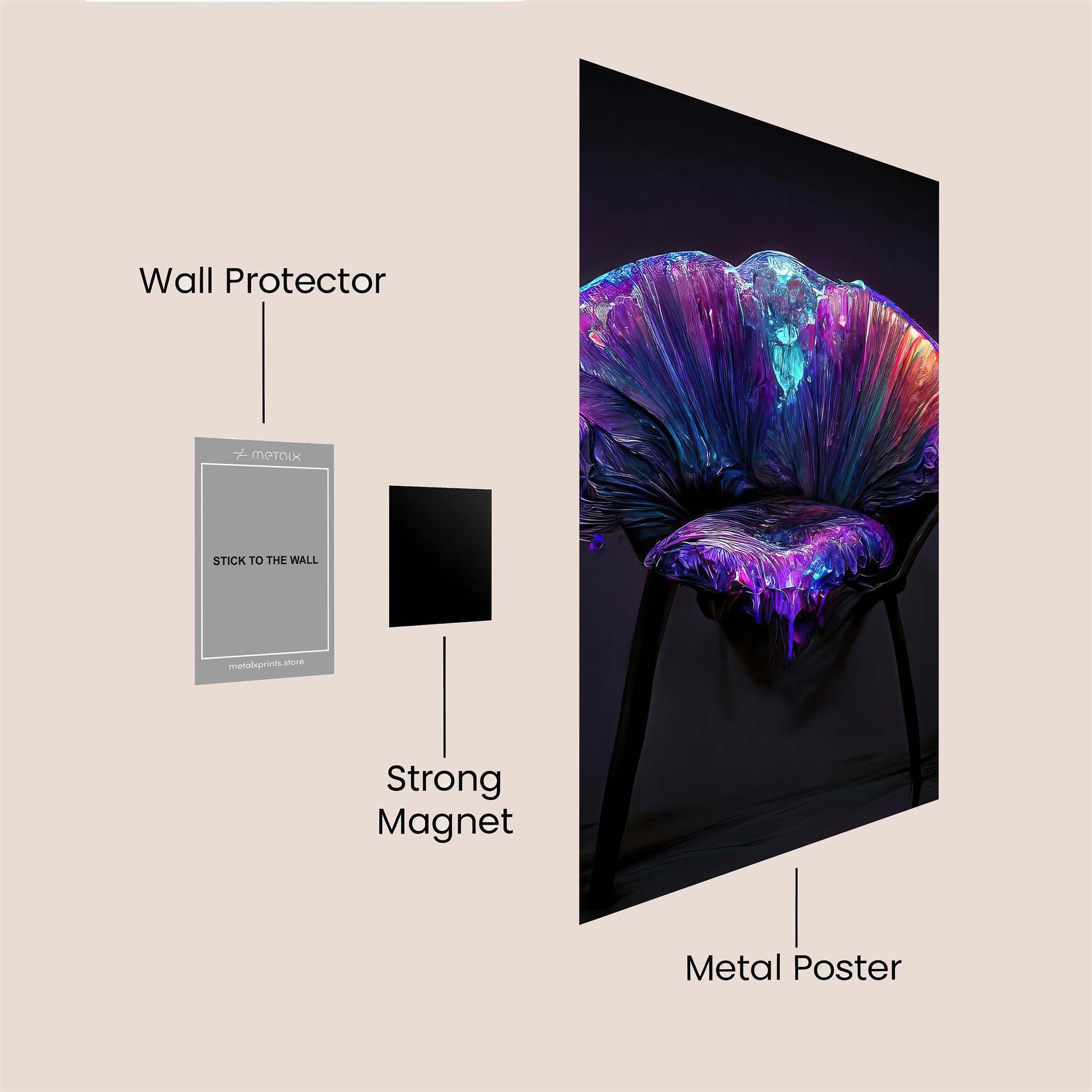 Luminous Dream Safe Wall Magnetic / M