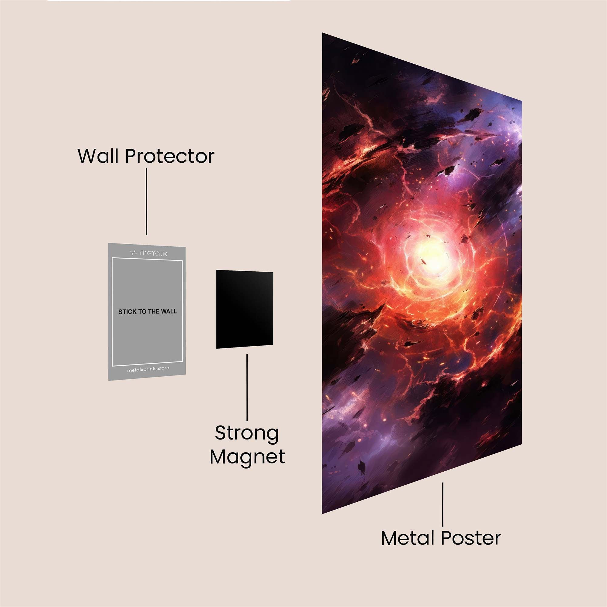 Cosmic Fury Safe Wall Magnetic / M