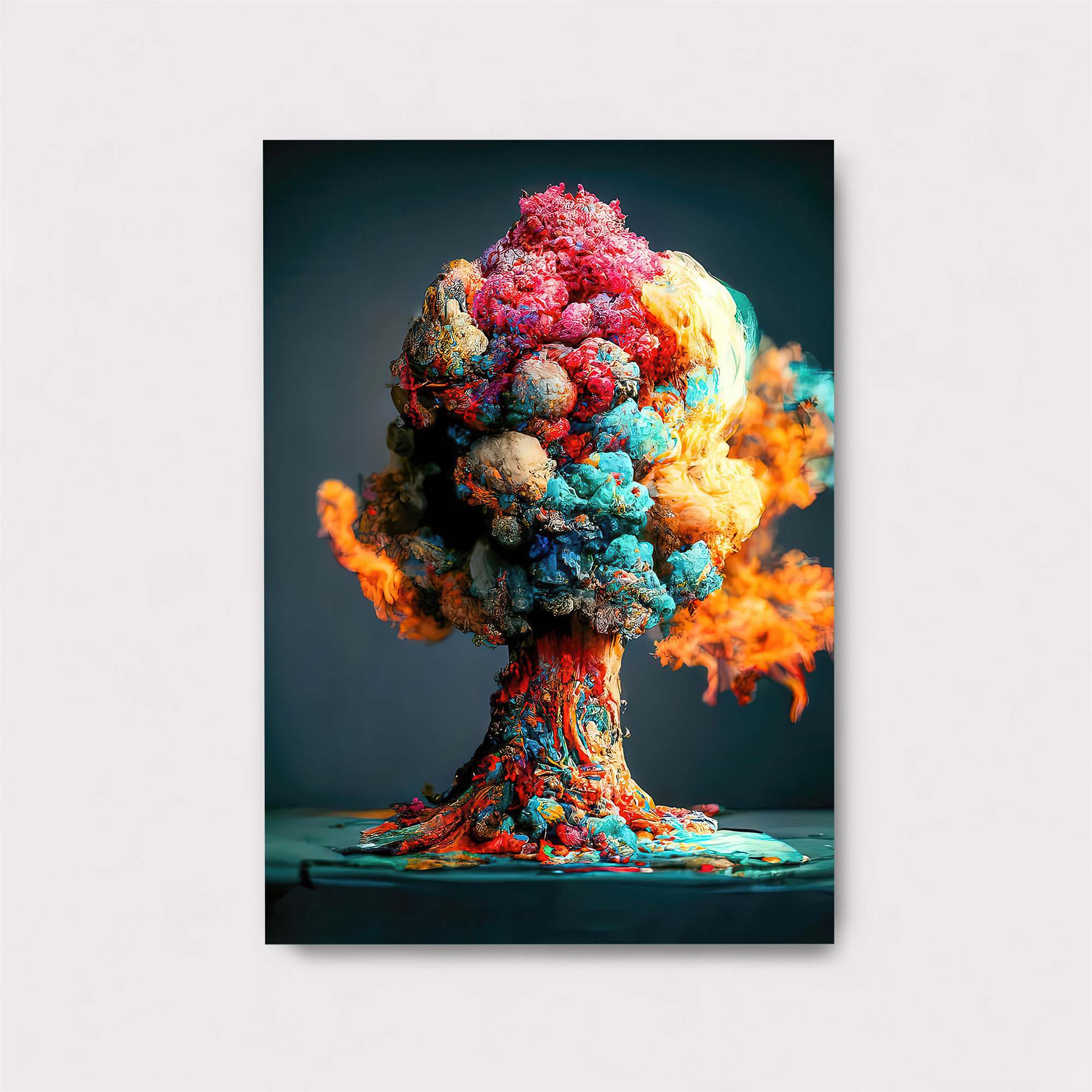 Colorful Chaos Safe Wall Magnetic / M