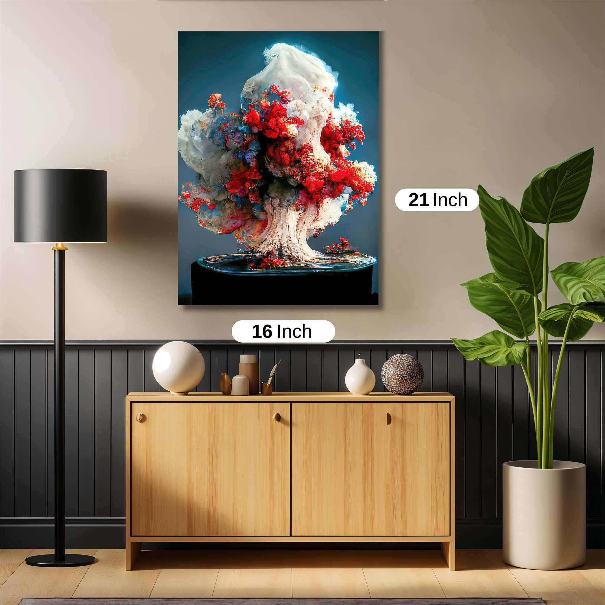 Explosive Bloom Safe Wall Magnetic / M