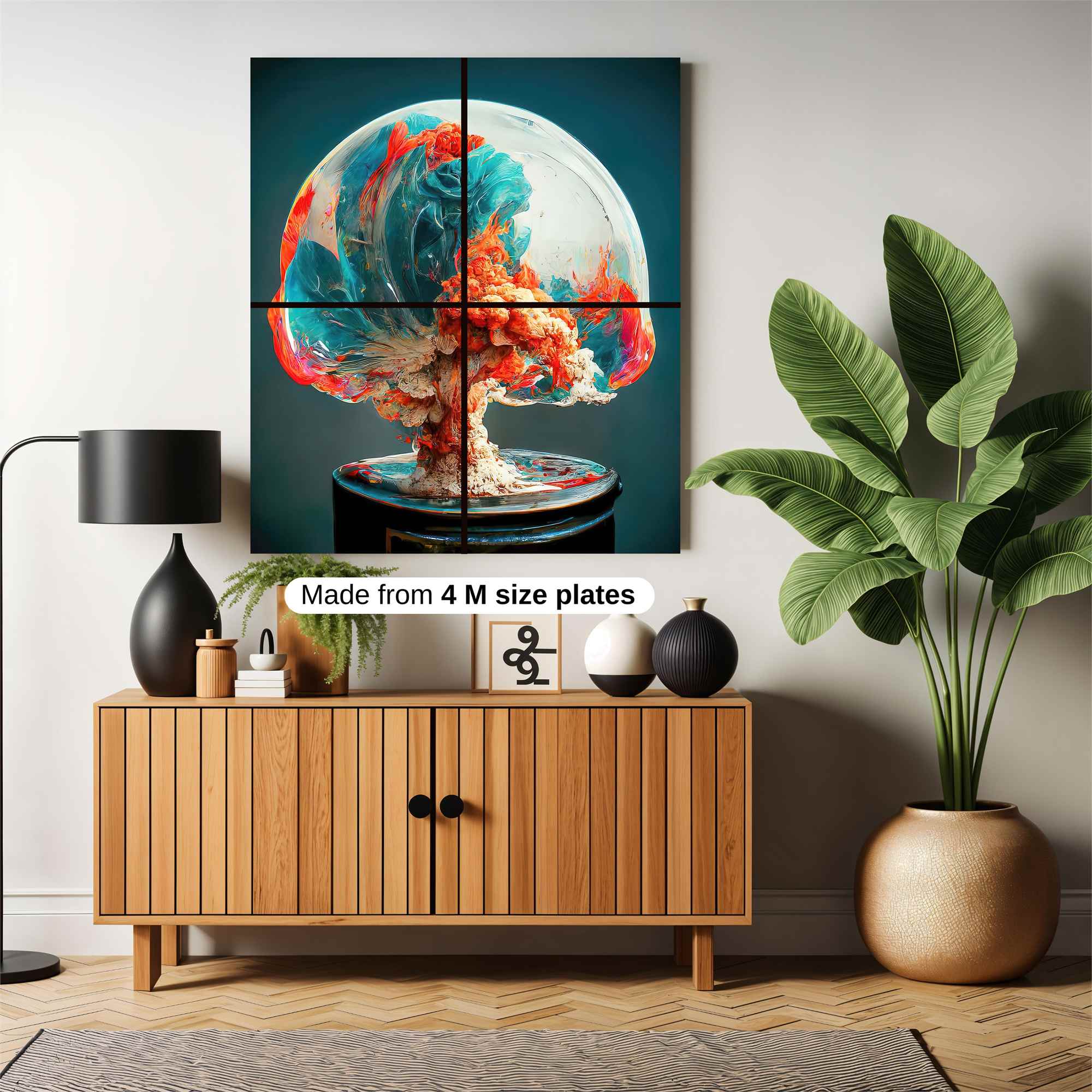 Mushroom Euphoria Safe Wall Magnetic / M