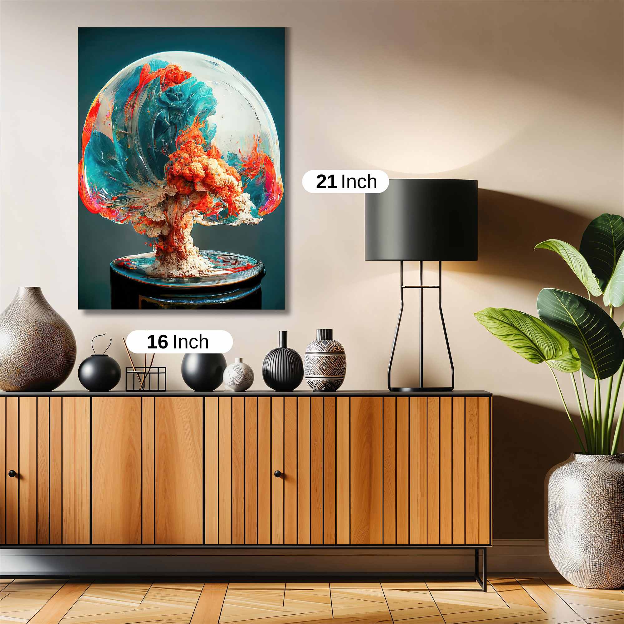 Mushroom Euphoria Safe Wall Magnetic / M