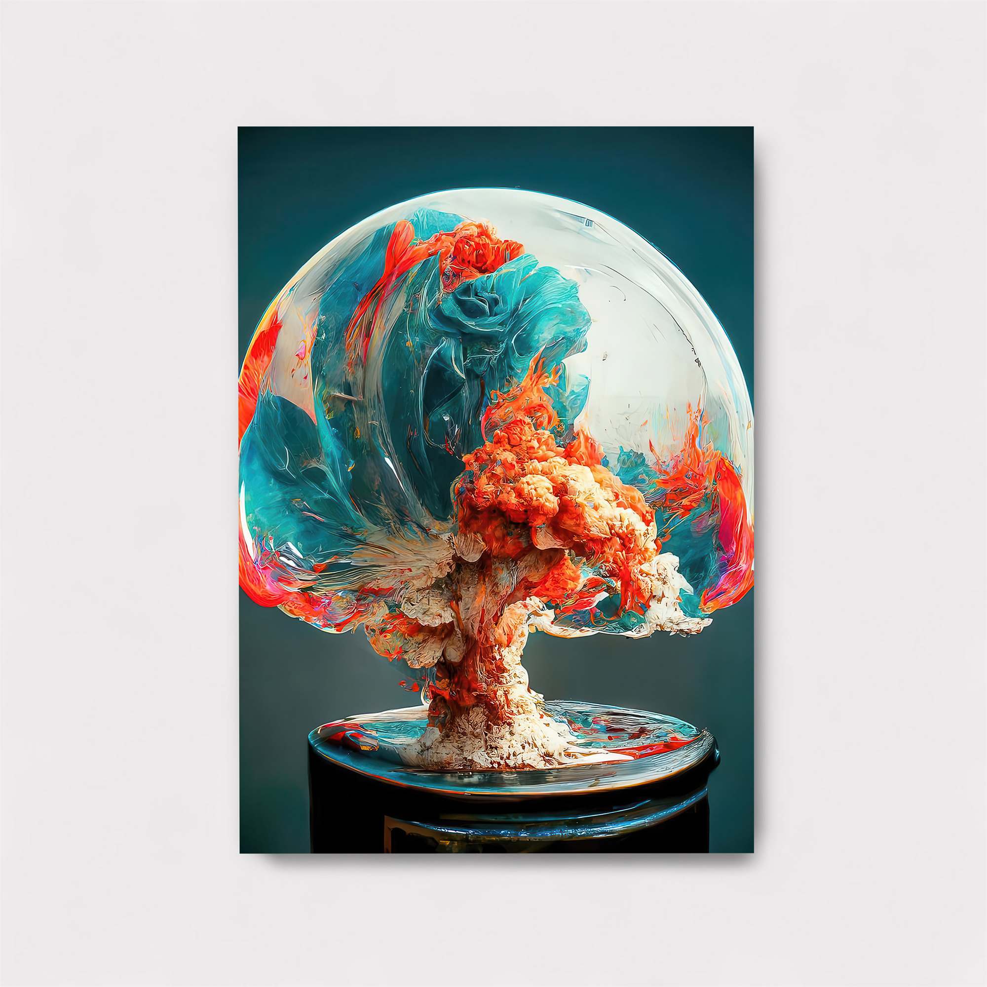 Mushroom Euphoria Safe Wall Magnetic / M