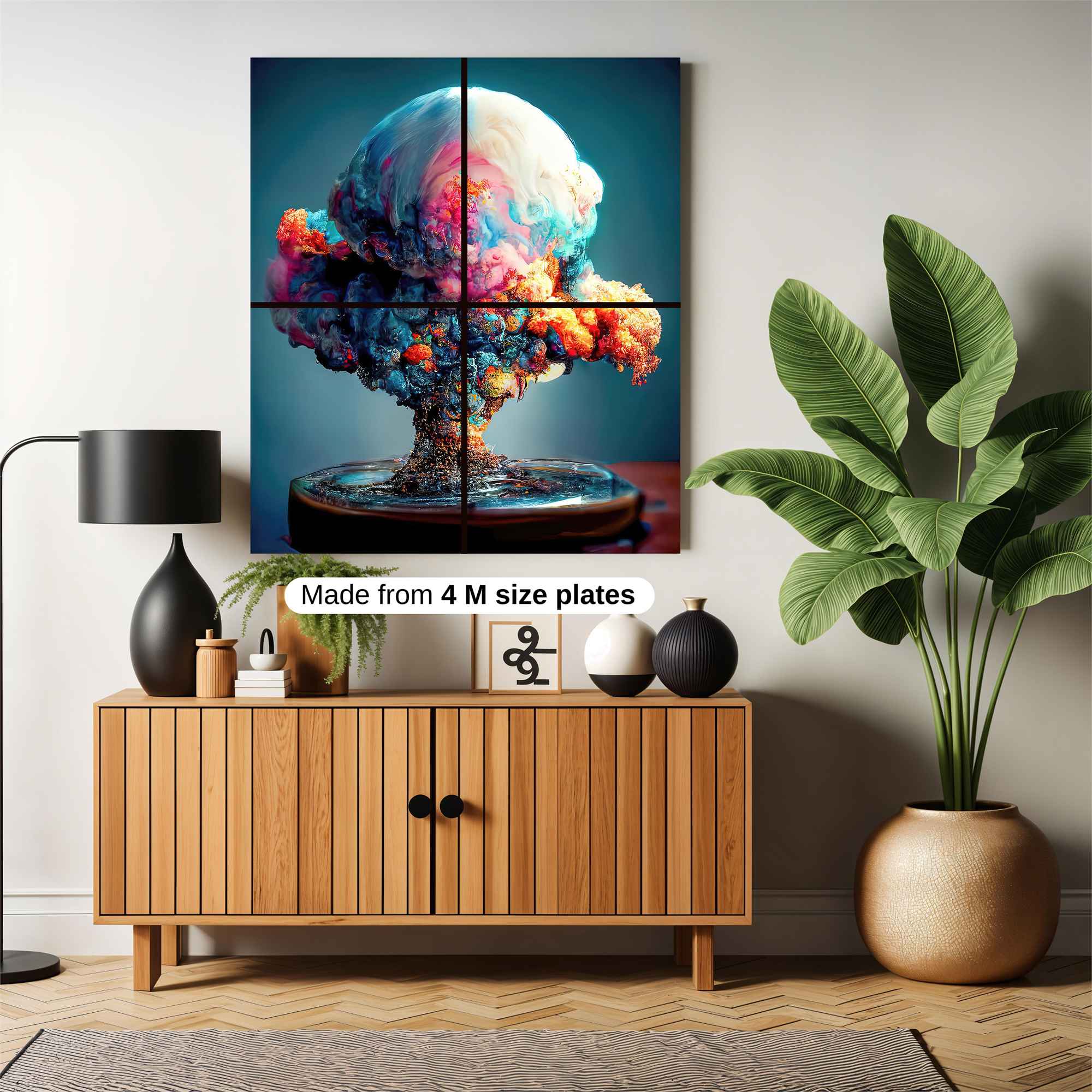 Rainbow Apocalypse Safe Wall Magnetic / M