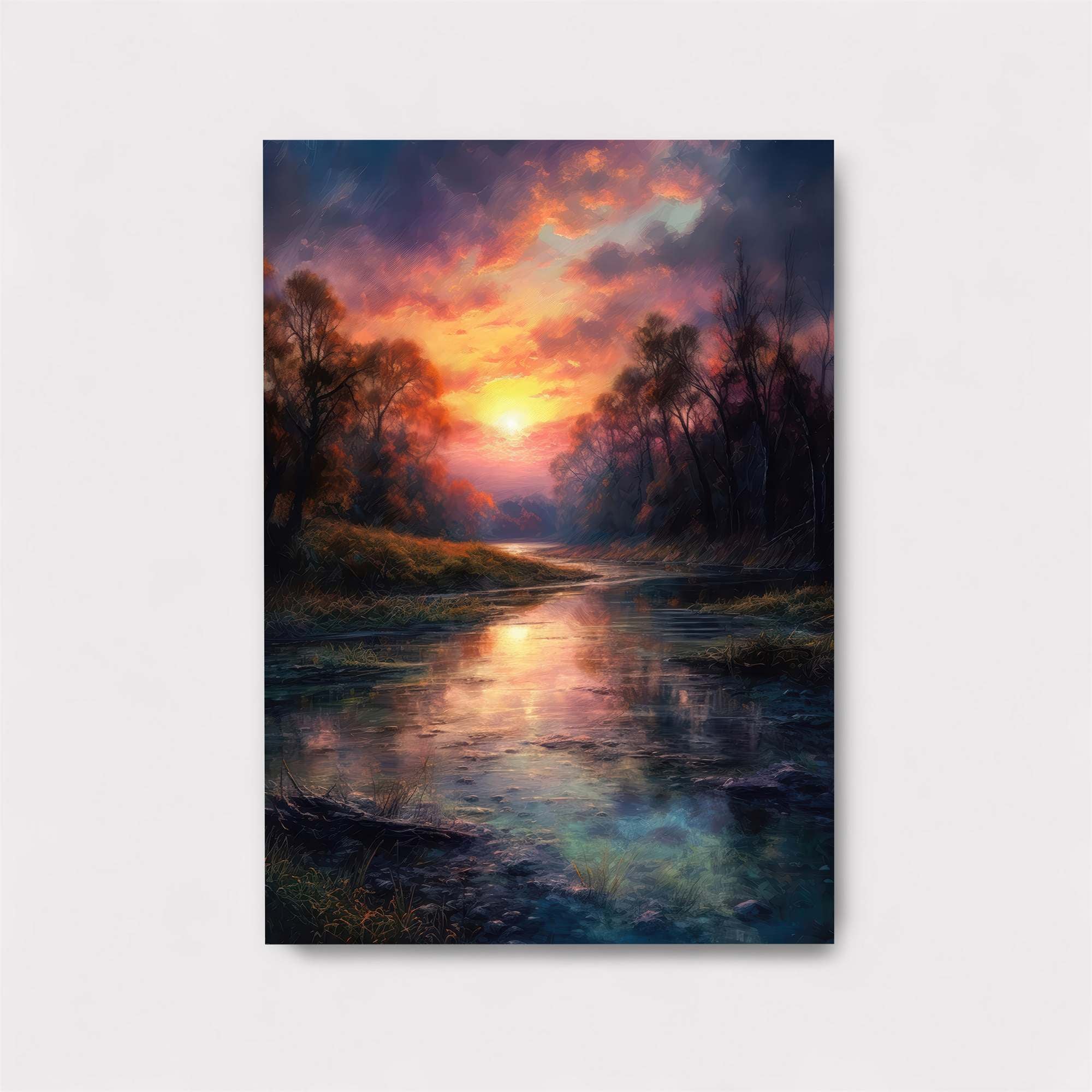Sunset Serenity Safe Wall Magnetic / M