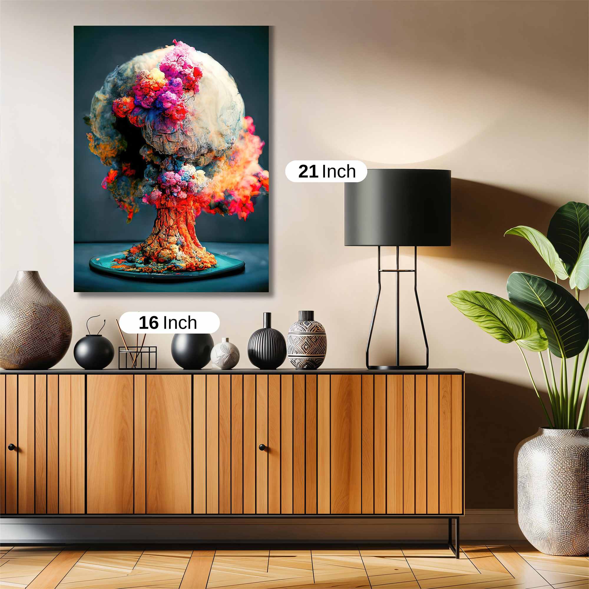 Mushroom Euphoria Safe Wall Magnetic / M