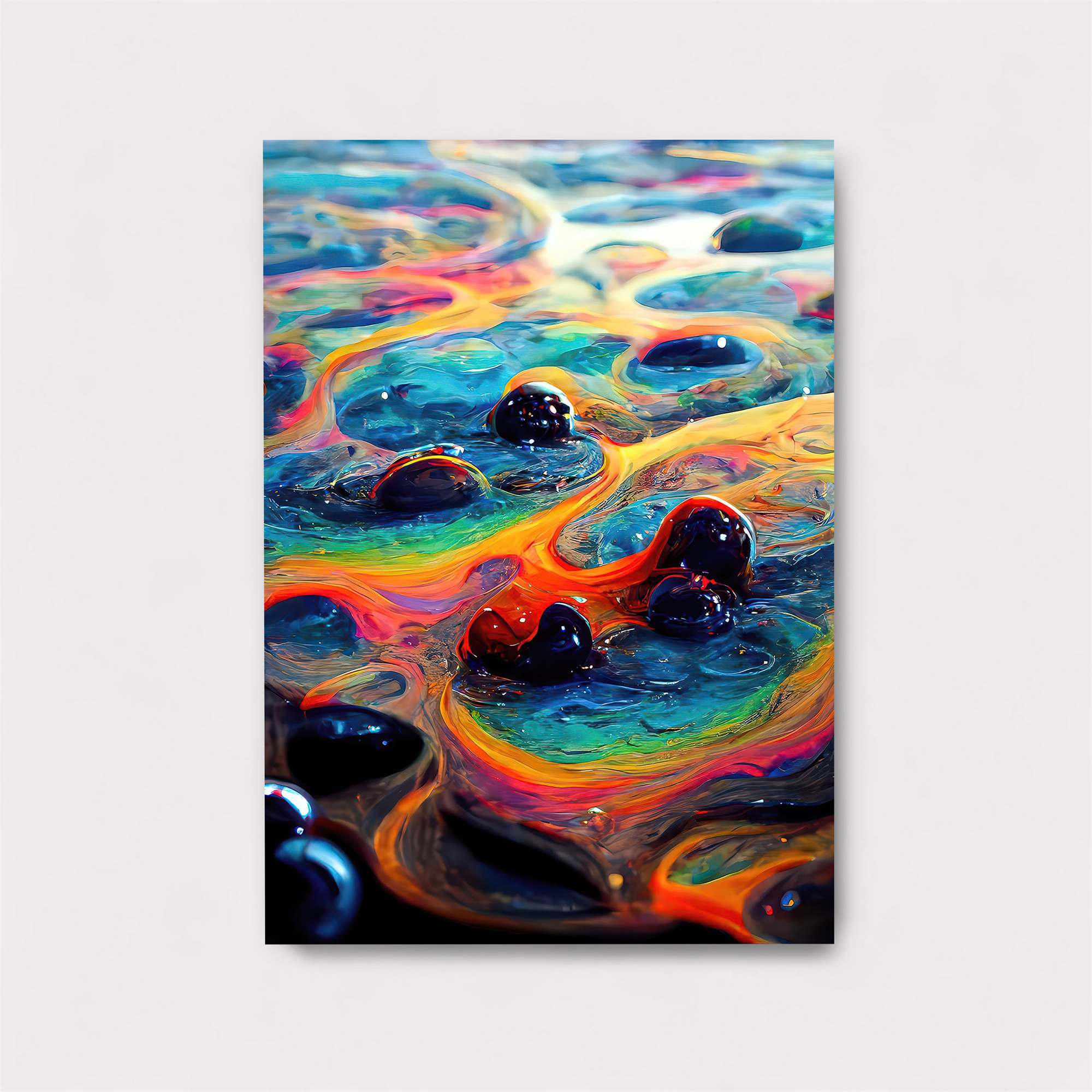 Colorful Chaos Safe Wall Magnetic / M
