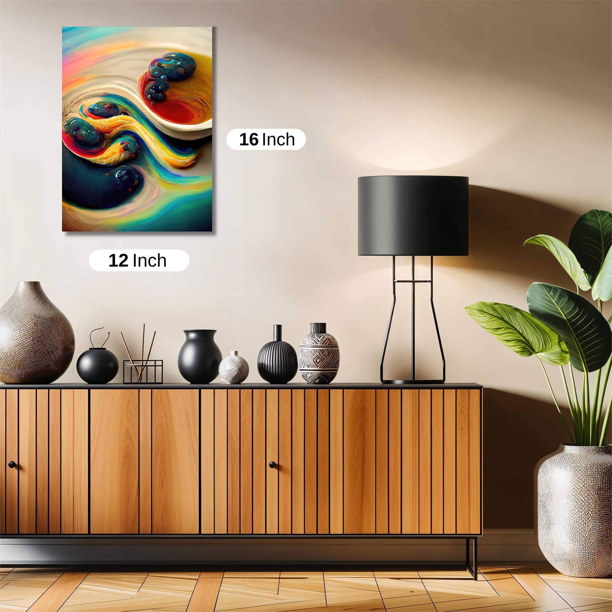 Colorful Whimsy Safe Wall Magnetic / M