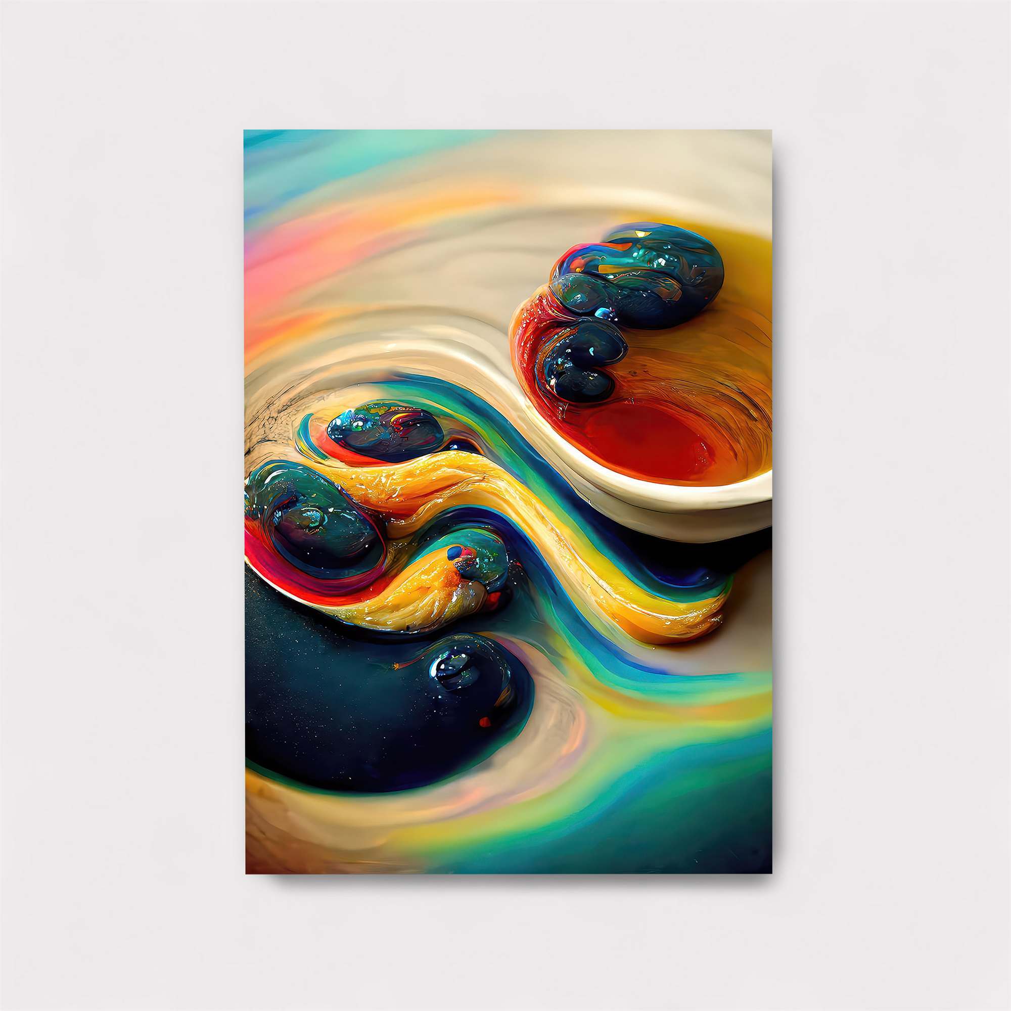 Colorful Whimsy Safe Wall Magnetic / M