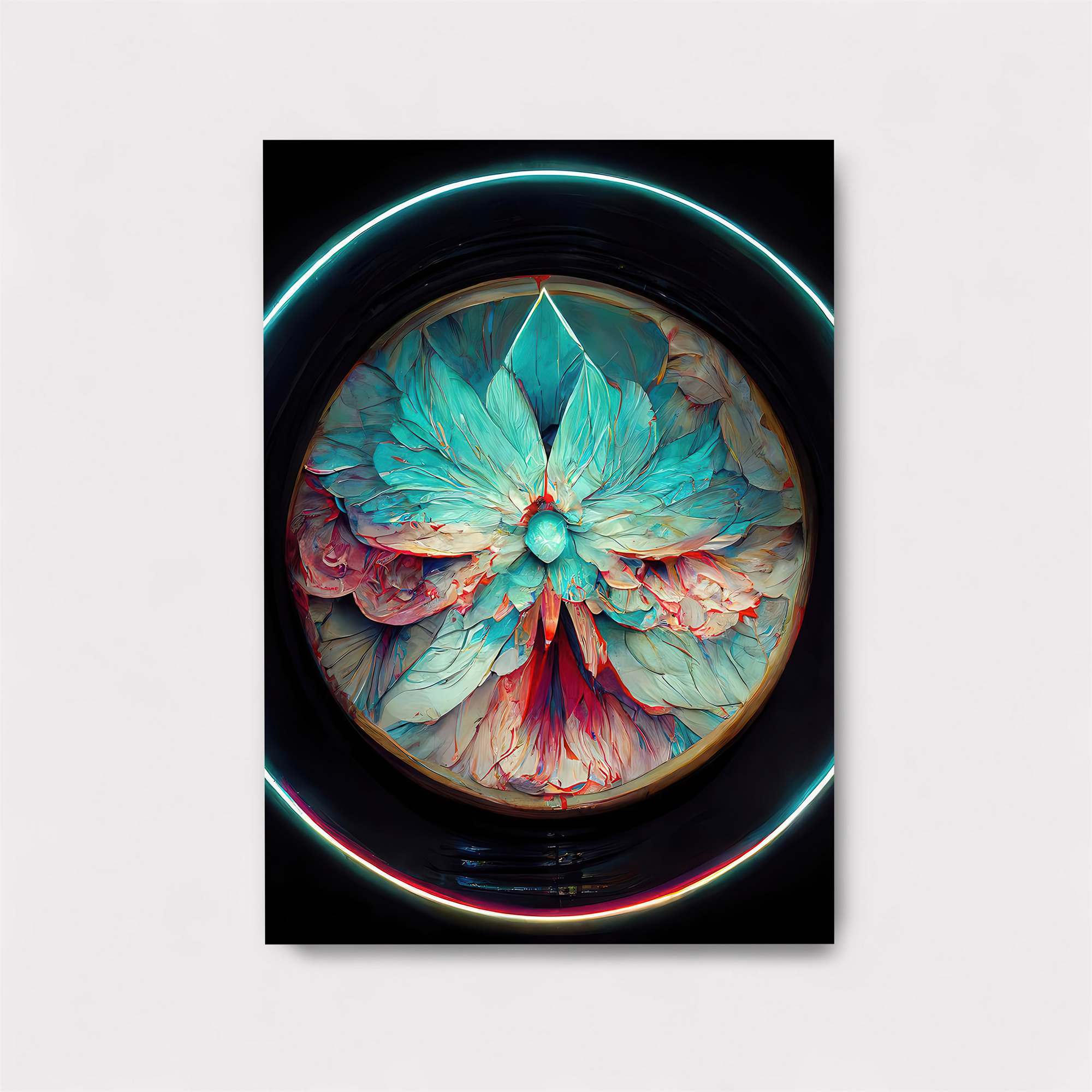 Floral Serenity Safe Wall Magnetic / M