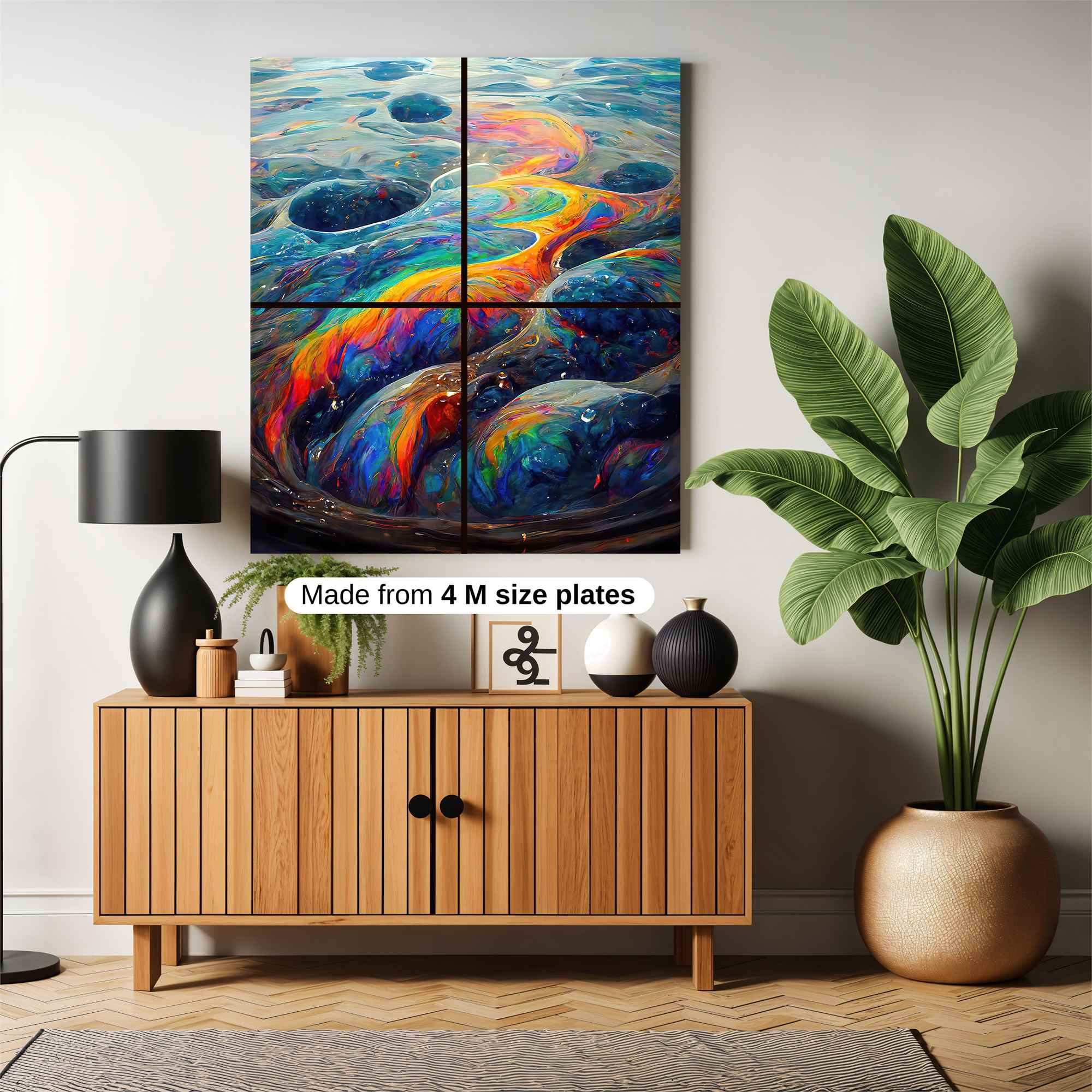 Oil Whimsy Safe Wall Magnetic / M