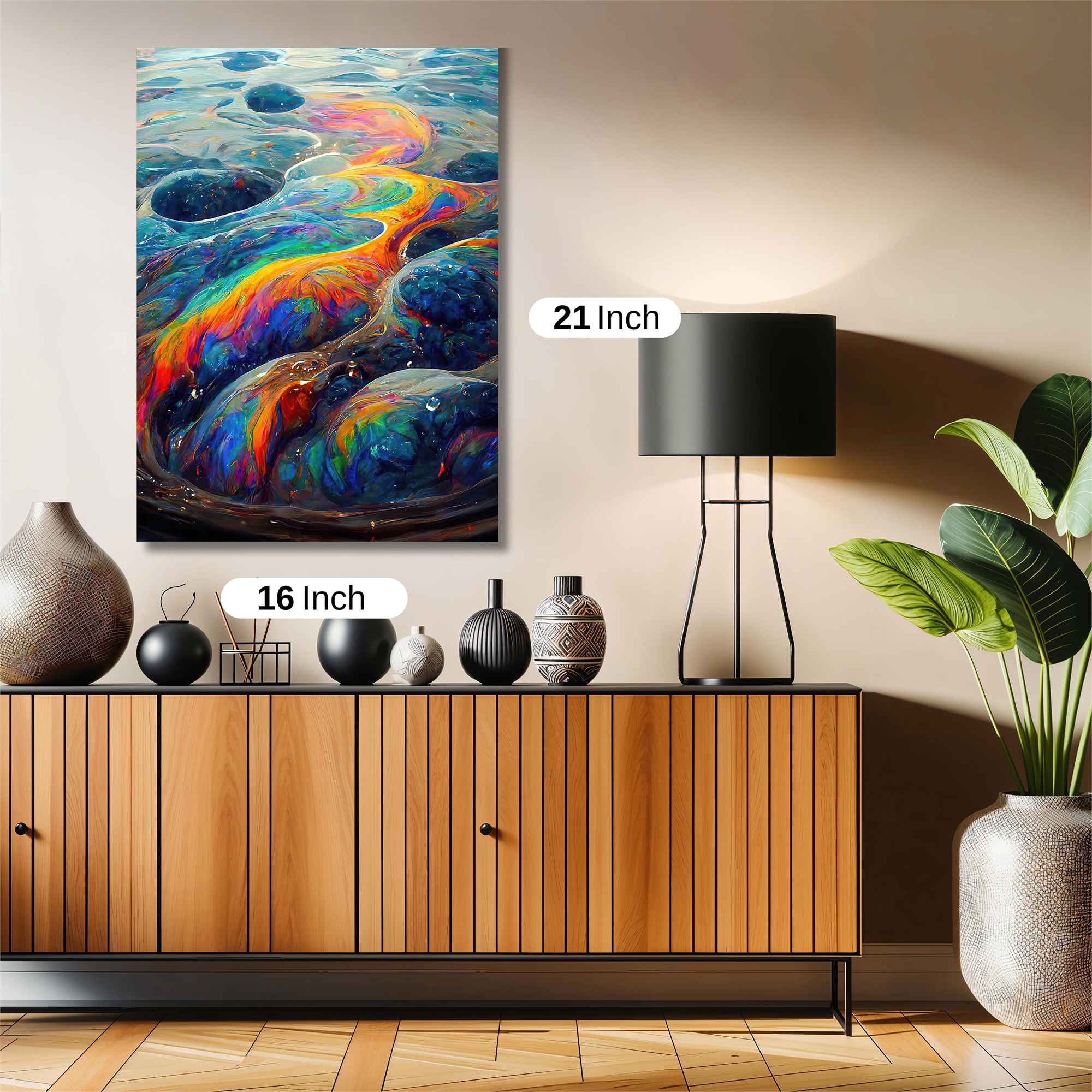 Oil Whimsy Safe Wall Magnetic / M