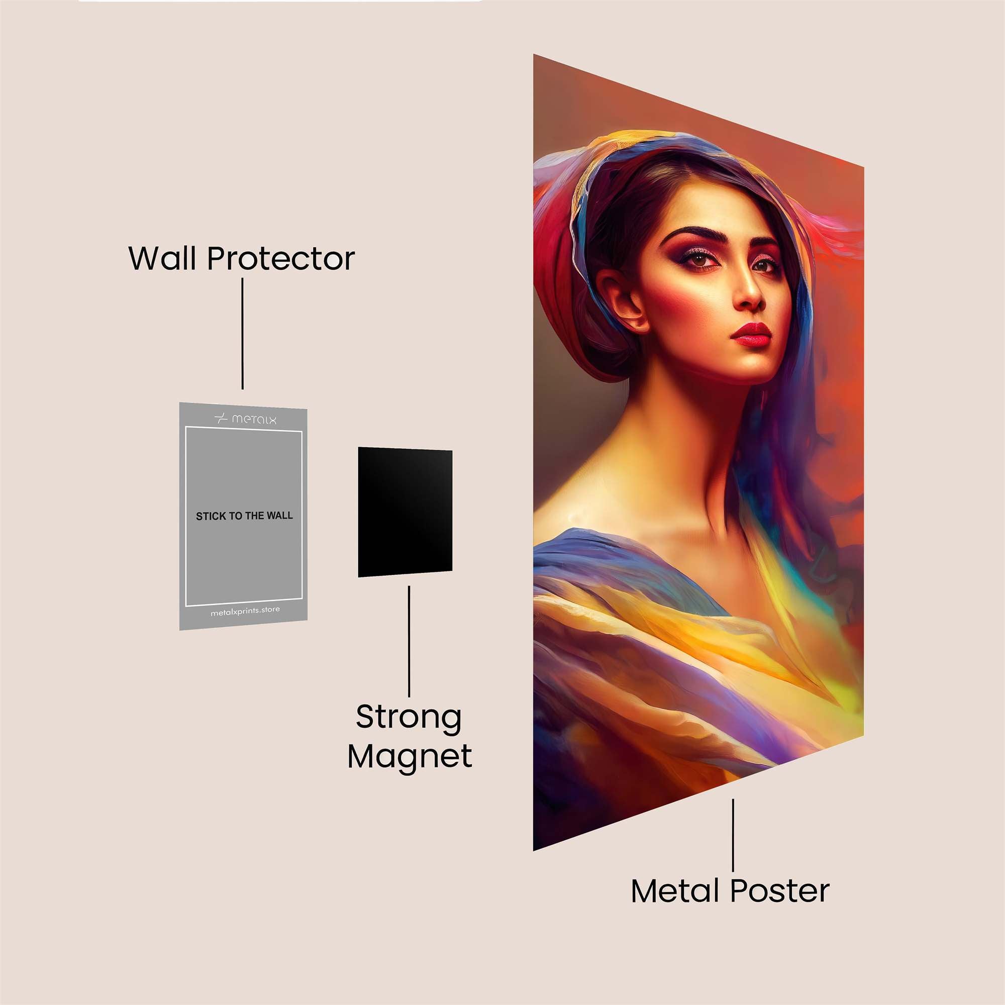Mystic Radiance Safe Wall Magnetic / M