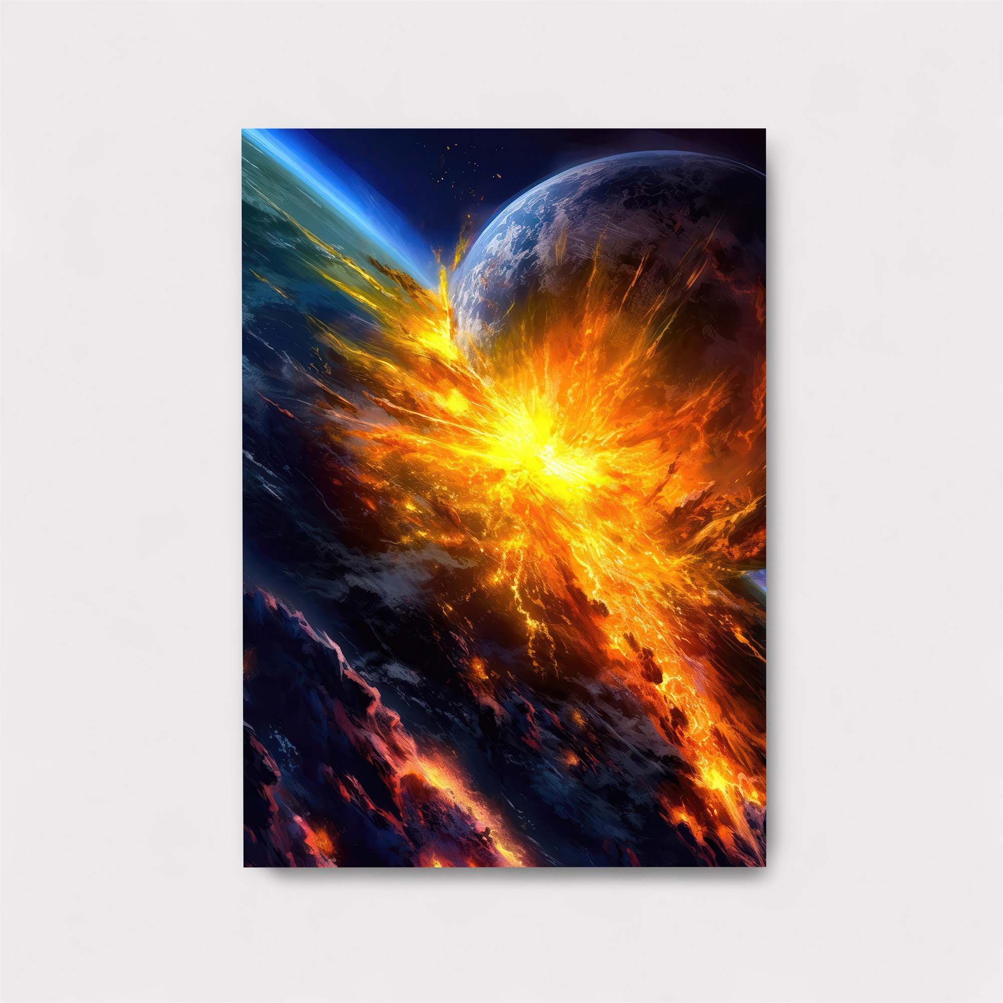 Earth Apocalypse Safe Wall Magnetic / M