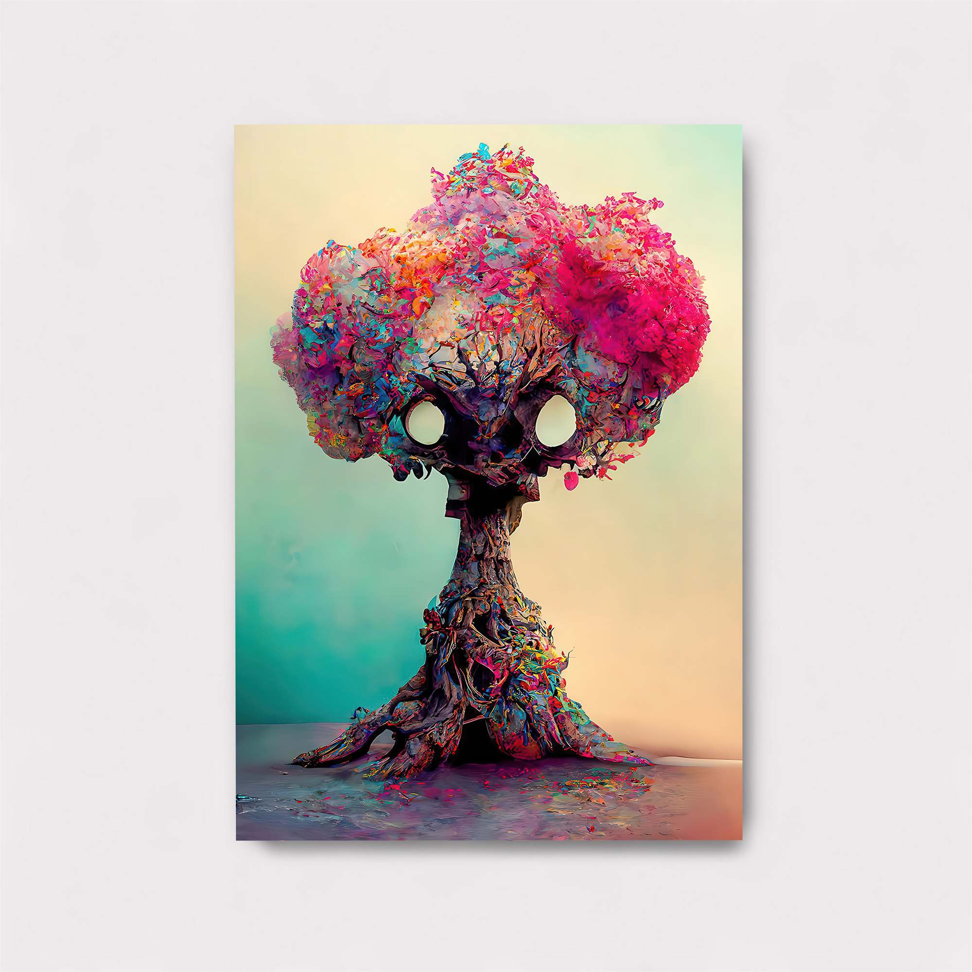 Mushroom Whimsy Safe Wall Magnetic / M