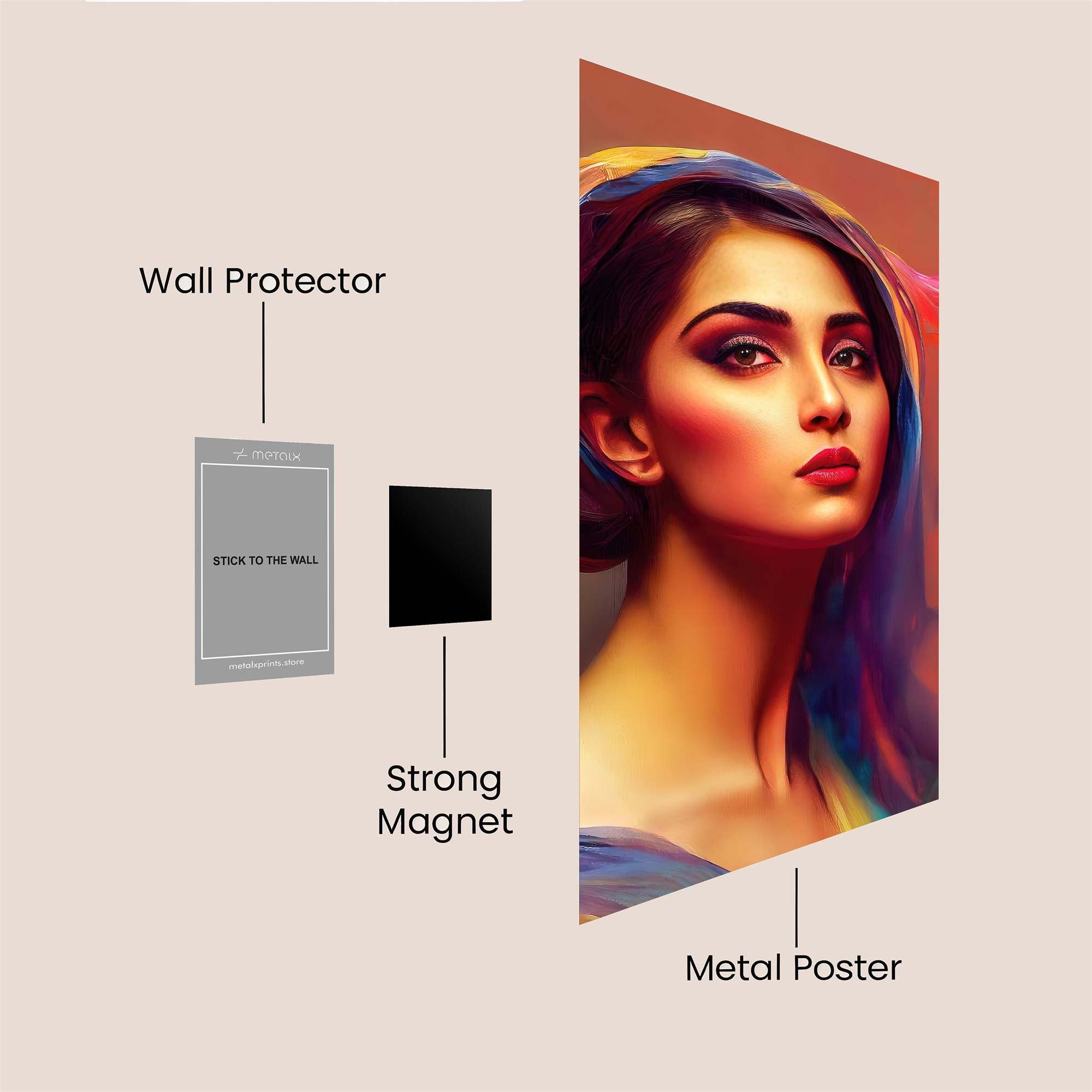 Mystic Aura Safe Wall Magnetic / M