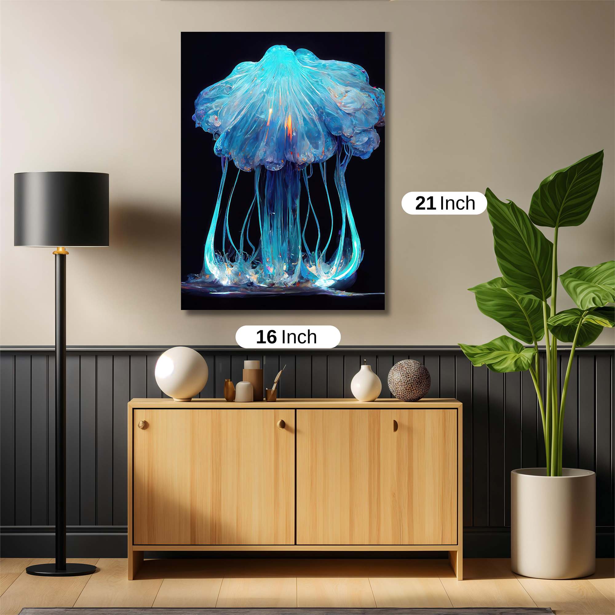 Jellyfish Radiance Safe Wall Magnetic / M