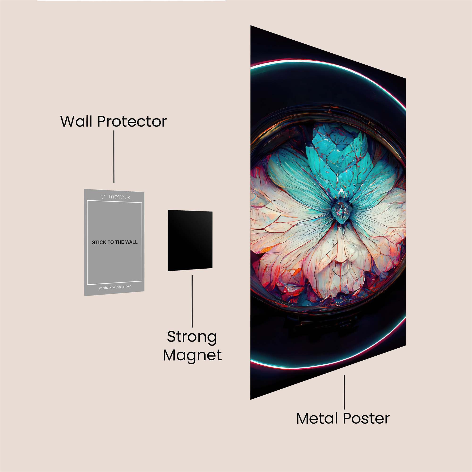 Flower Dream Safe Wall Magnetic / M