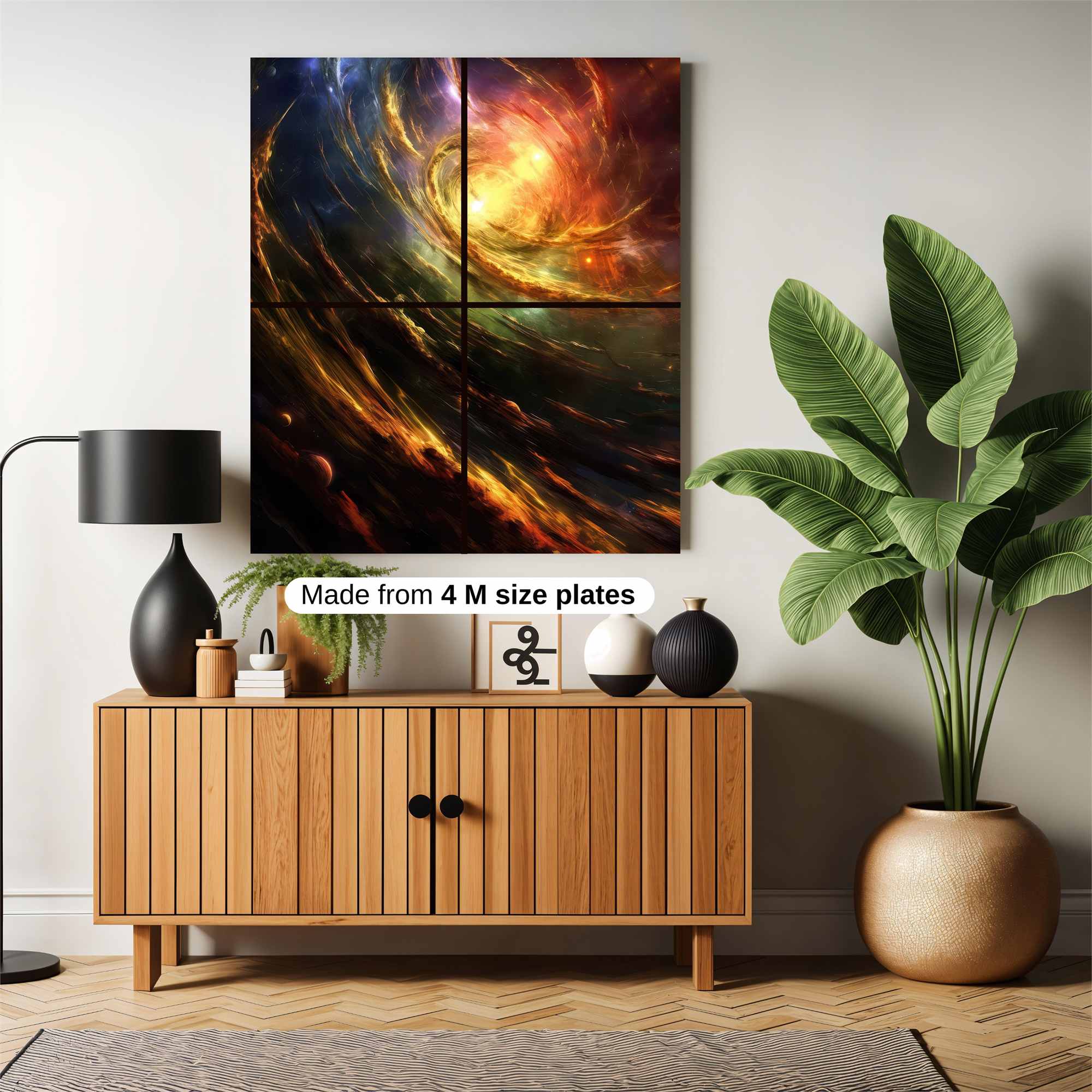 Cosmic Swirl Safe Wall Magnetic / M