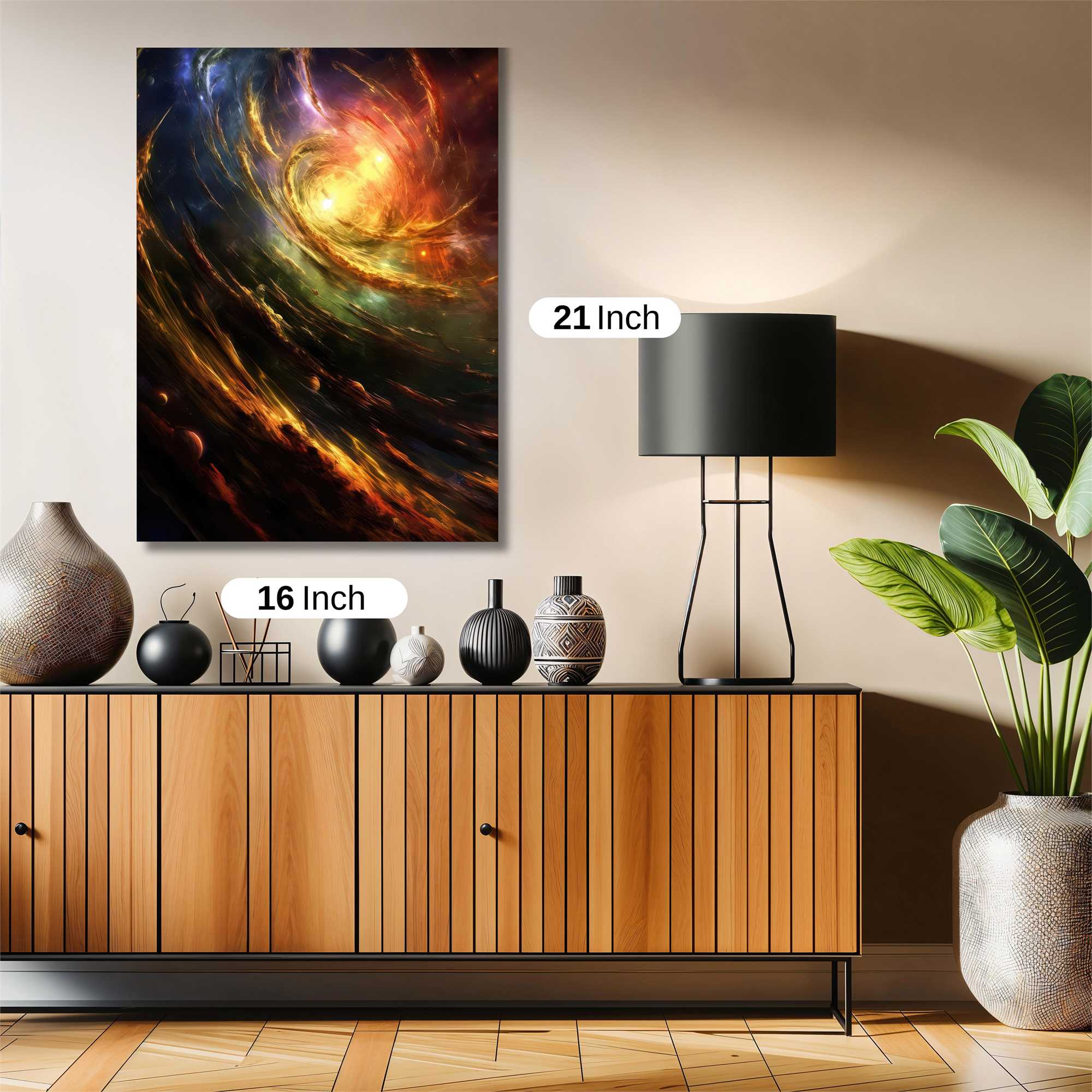 Cosmic Swirl Safe Wall Magnetic / M