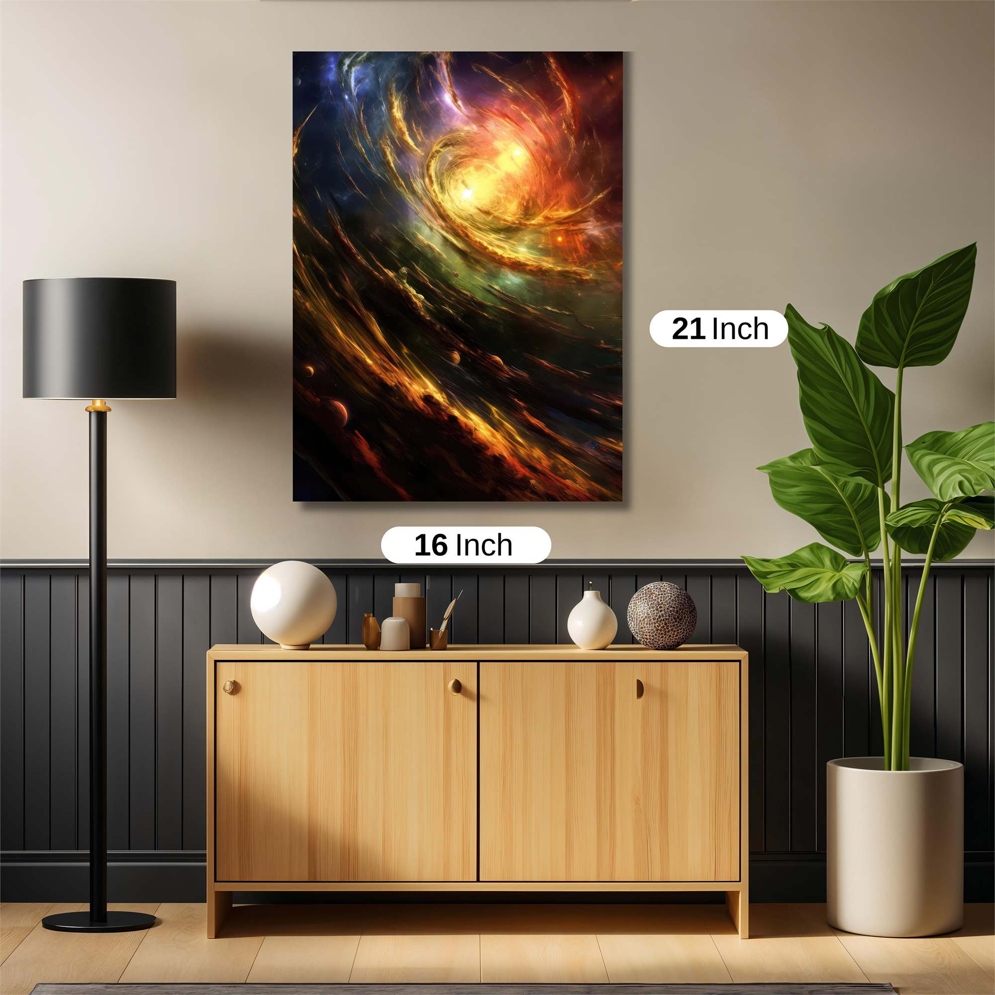 Cosmic Swirl Safe Wall Magnetic / M