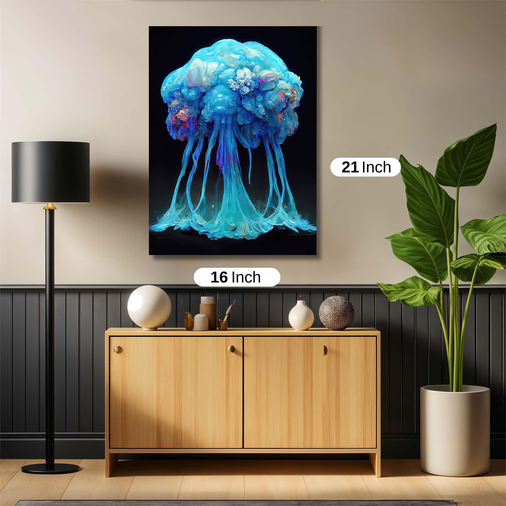 Jellyfish Dream Safe Wall Magnetic / M