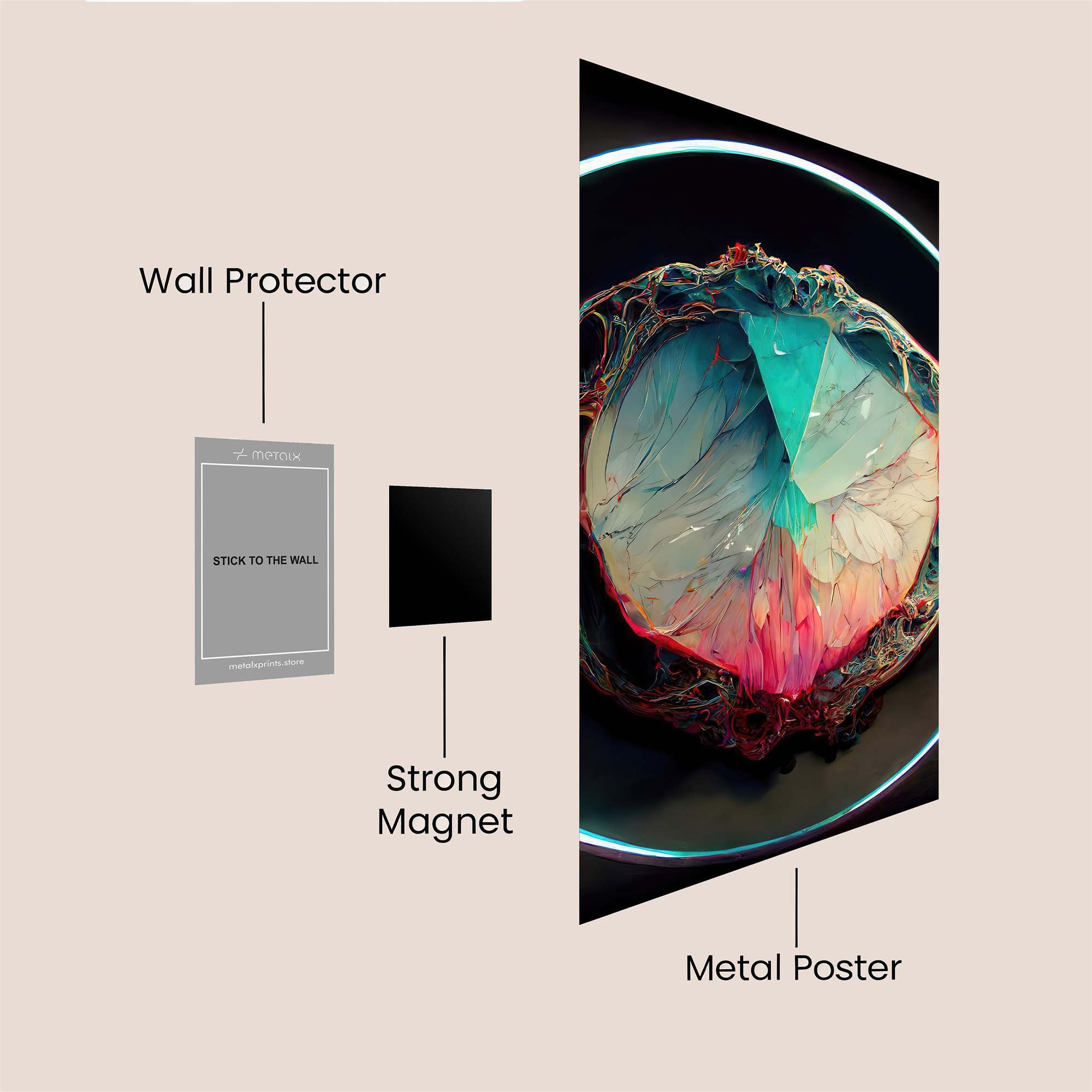 Crystal Dream Safe Wall Magnetic / M