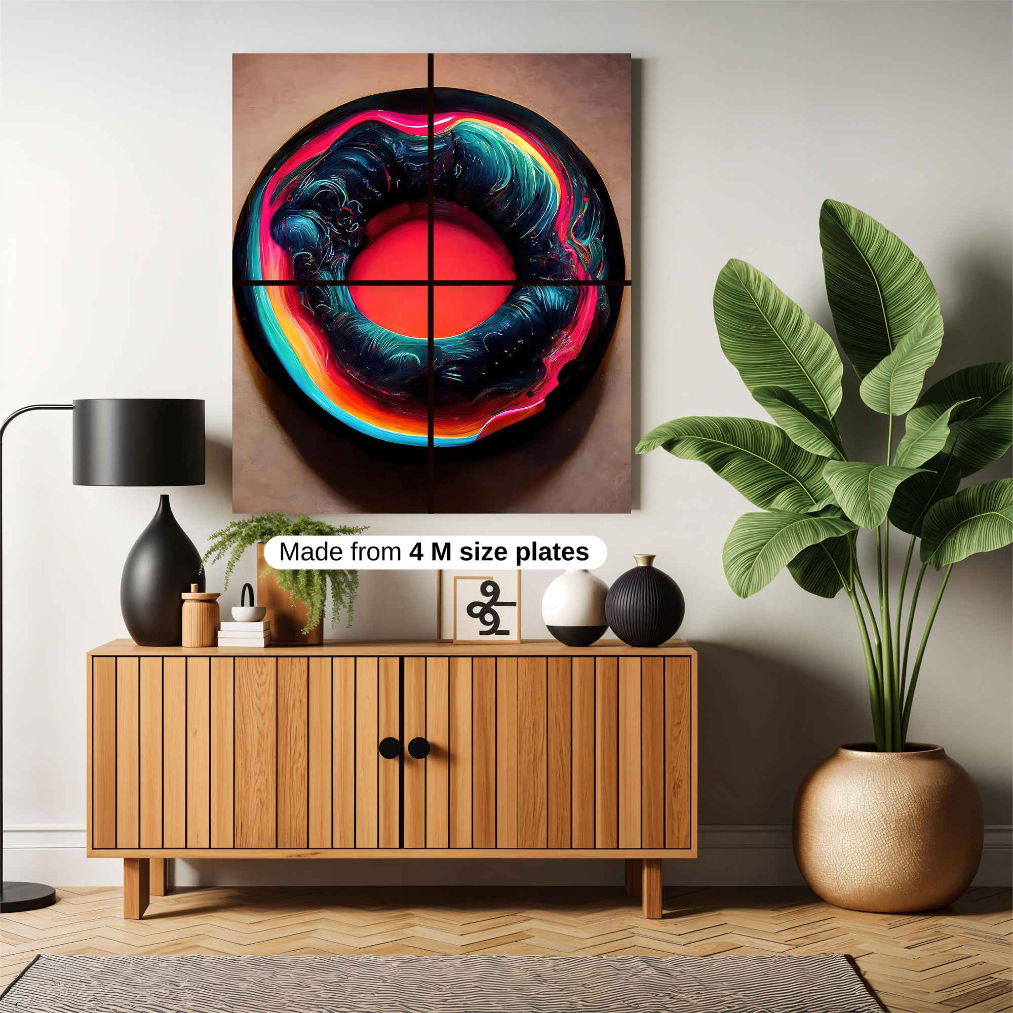 Cosmic Swirl Safe Wall Magnetic / M