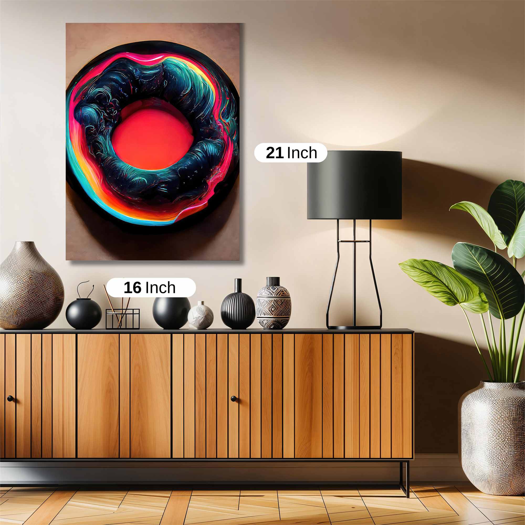 Cosmic Swirl Safe Wall Magnetic / M