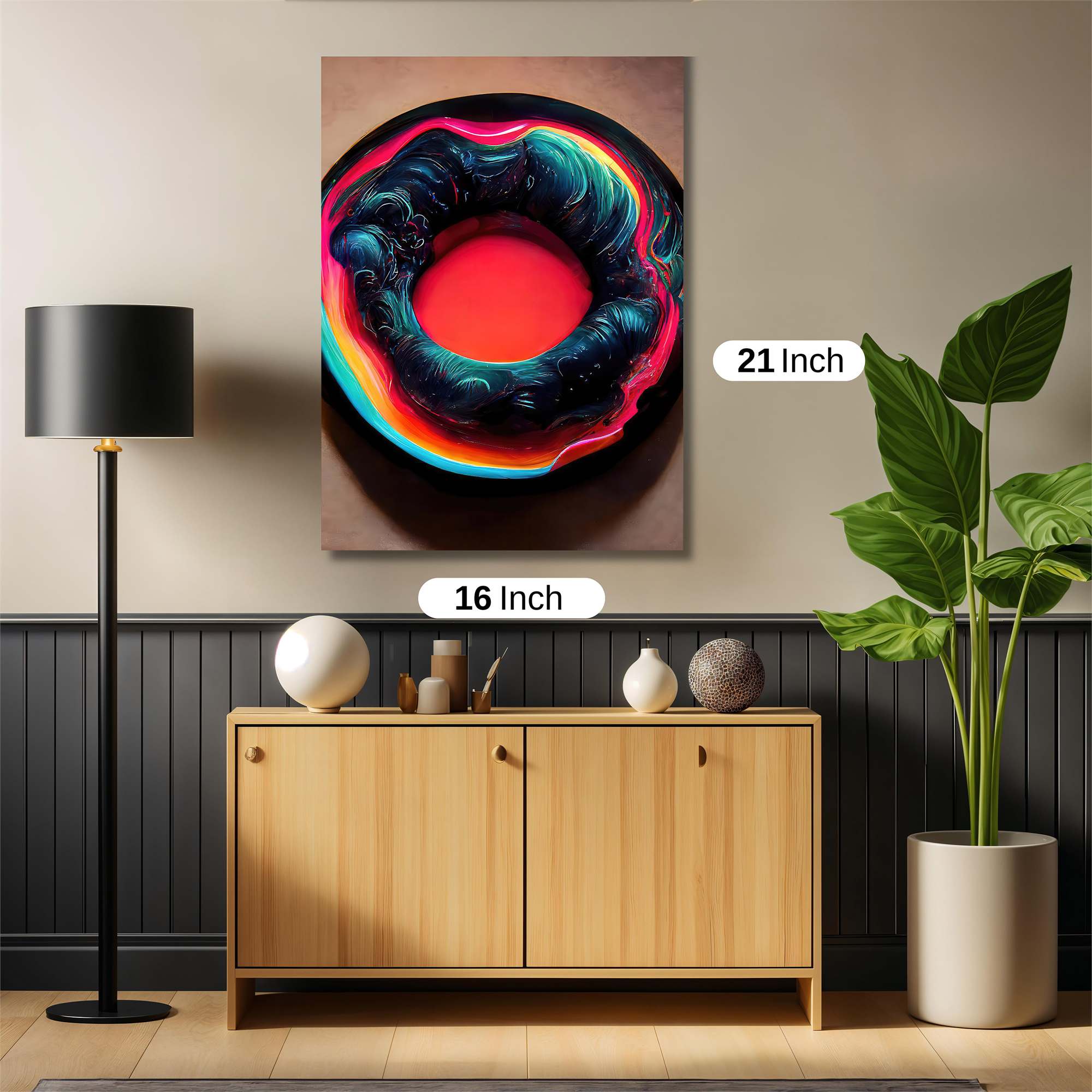 Cosmic Swirl Safe Wall Magnetic / M