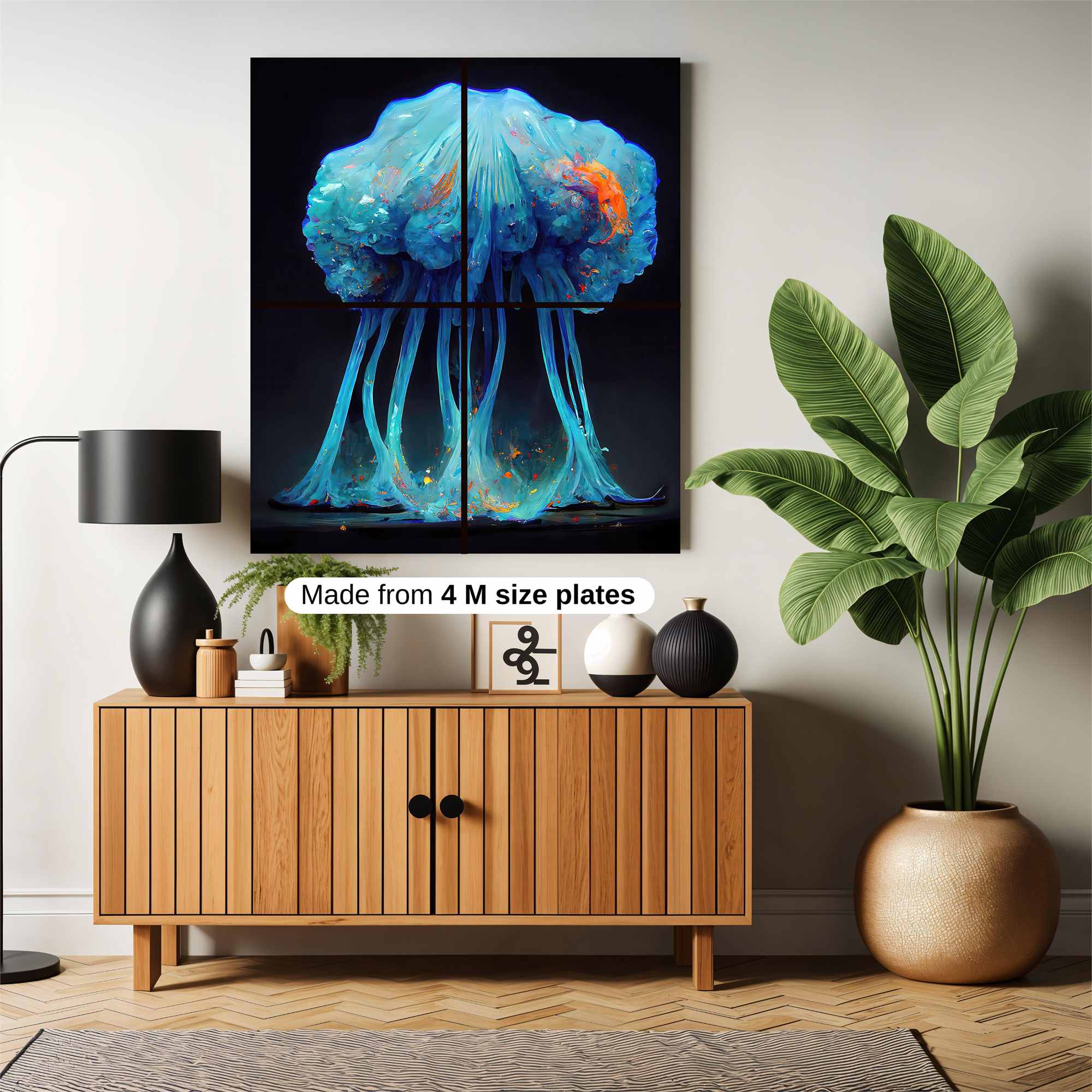 Jellyfish Dream Safe Wall Magnetic / M
