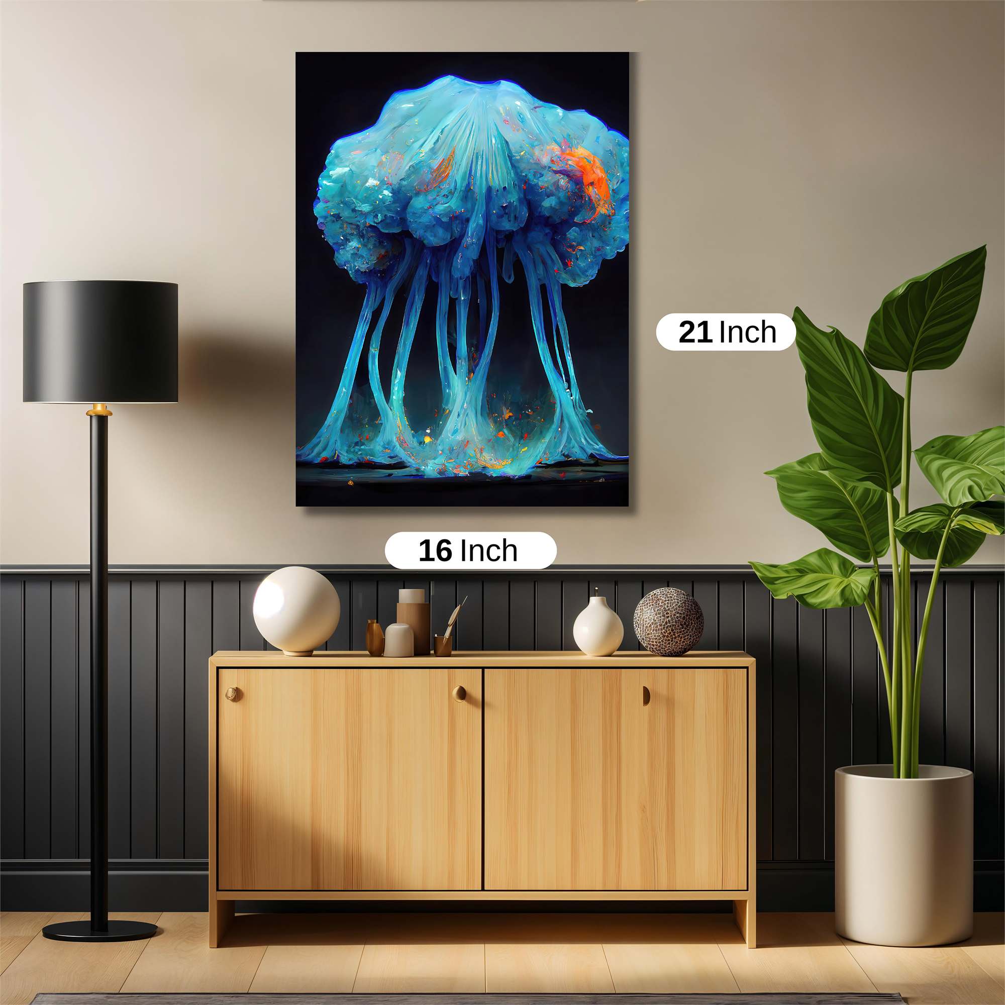 Jellyfish Dream Safe Wall Magnetic / M
