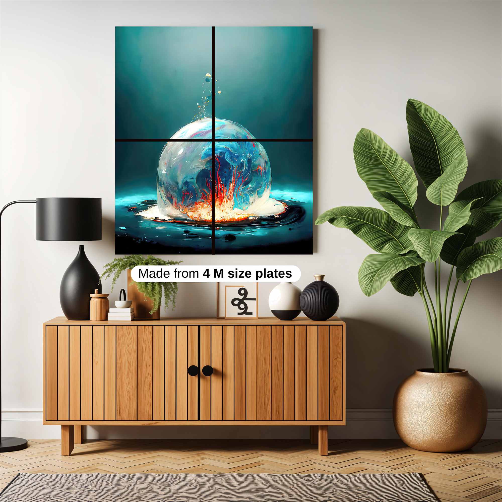 Bubble Burst Safe Wall Magnetic / M