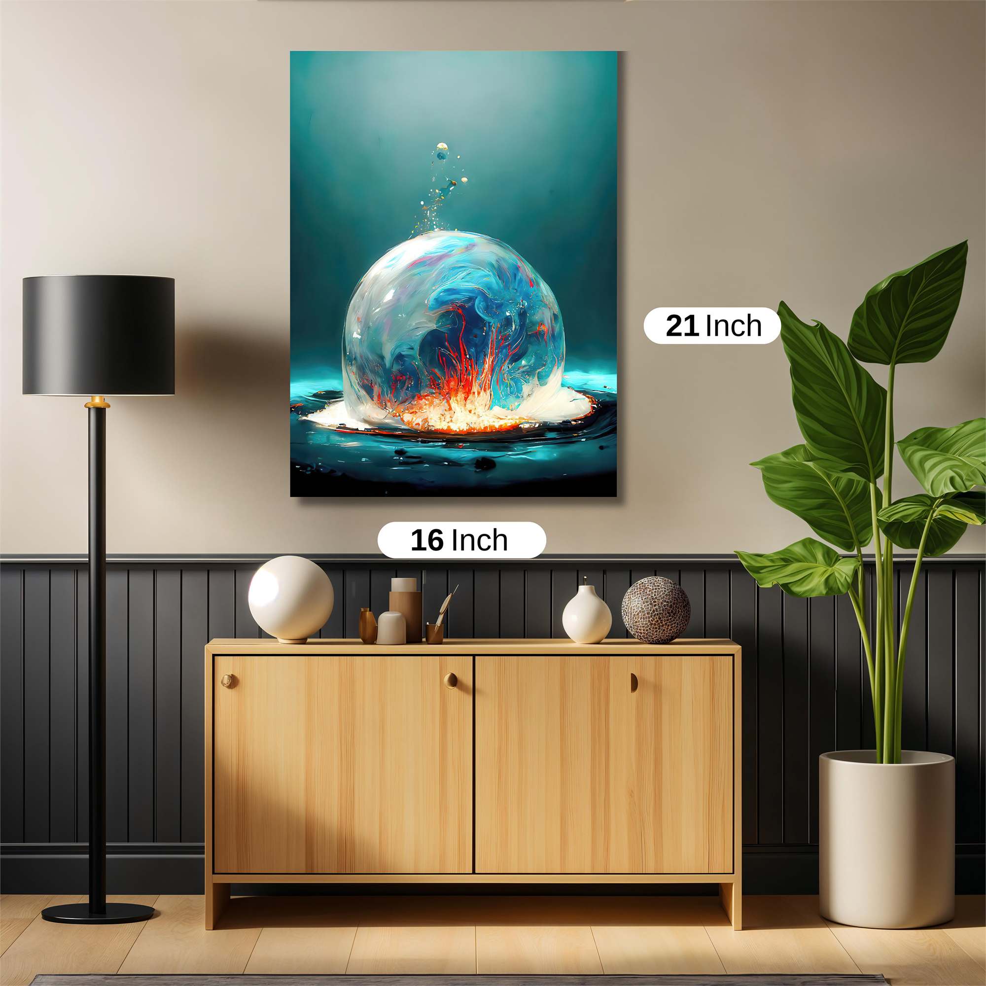 Bubble Burst Safe Wall Magnetic / M