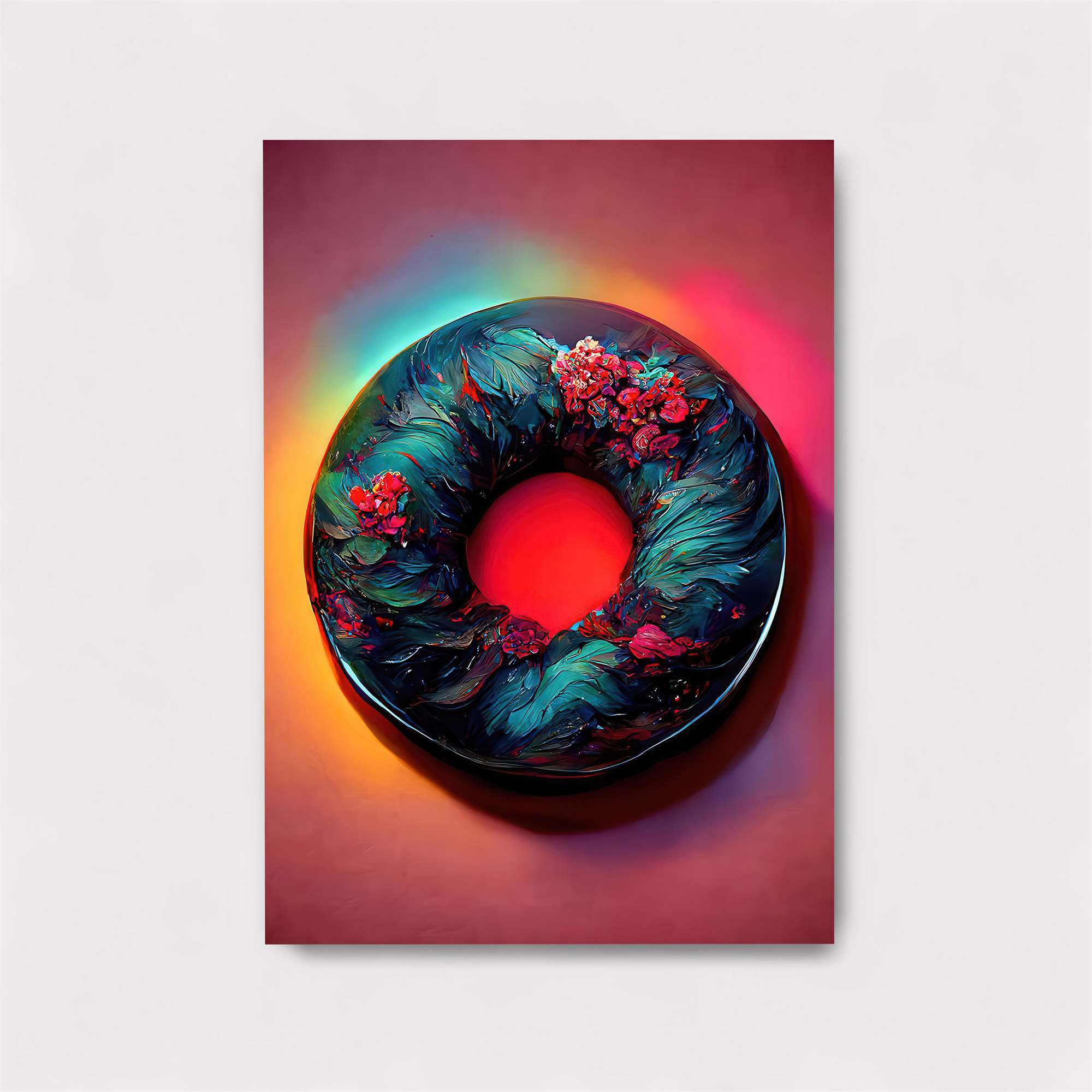 Floral Vortex Safe Wall Magnetic / M