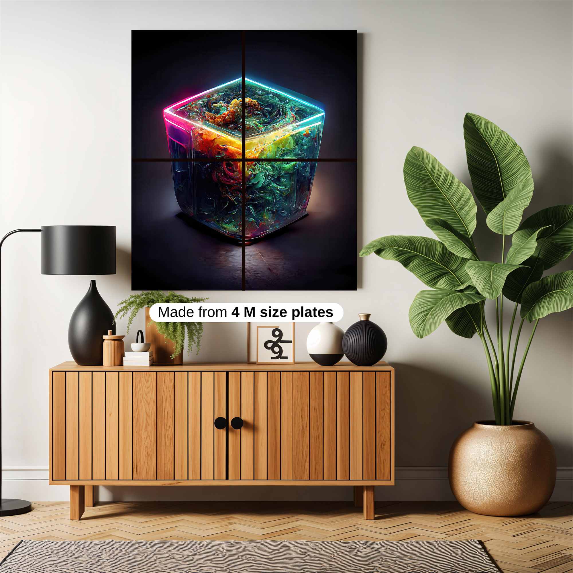 Neon Enigma Safe Wall Magnetic / M