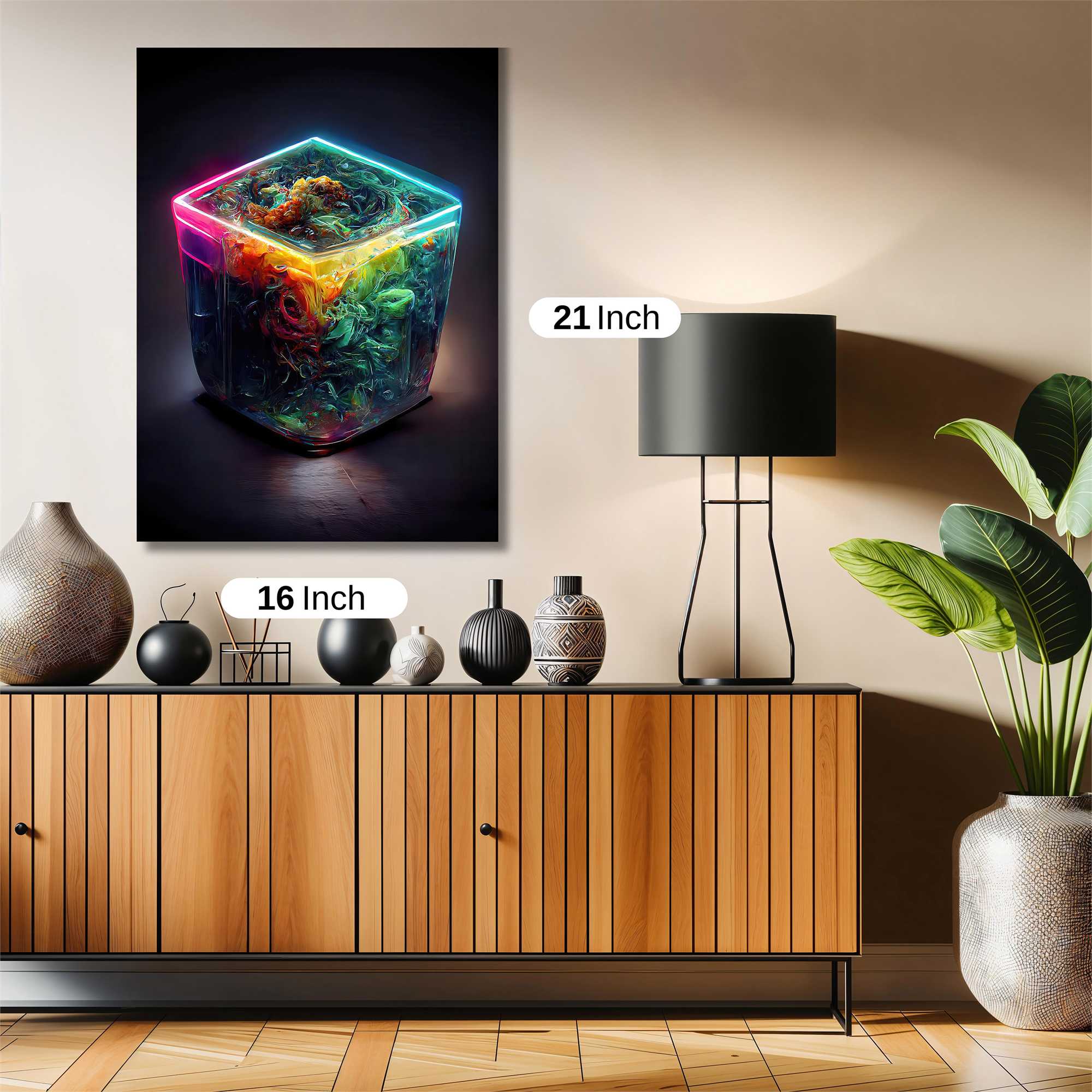 Neon Enigma Safe Wall Magnetic / M