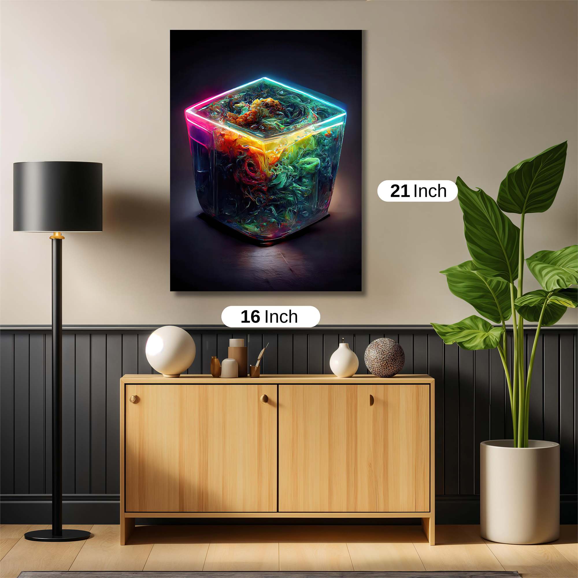 Neon Enigma Safe Wall Magnetic / M