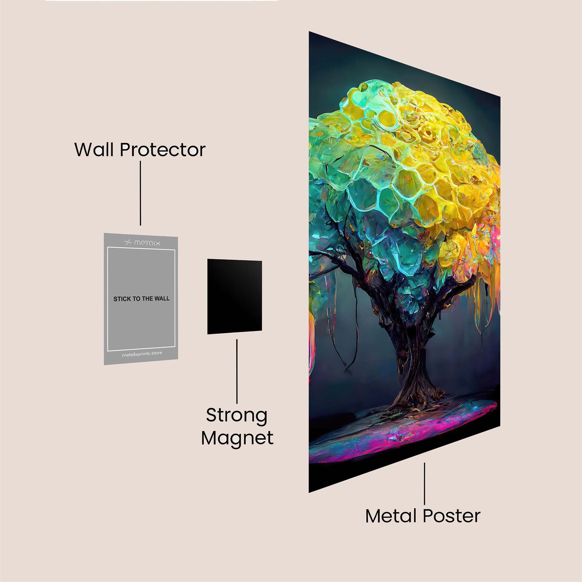 Glowtree Dream Safe Wall Magnetic / M