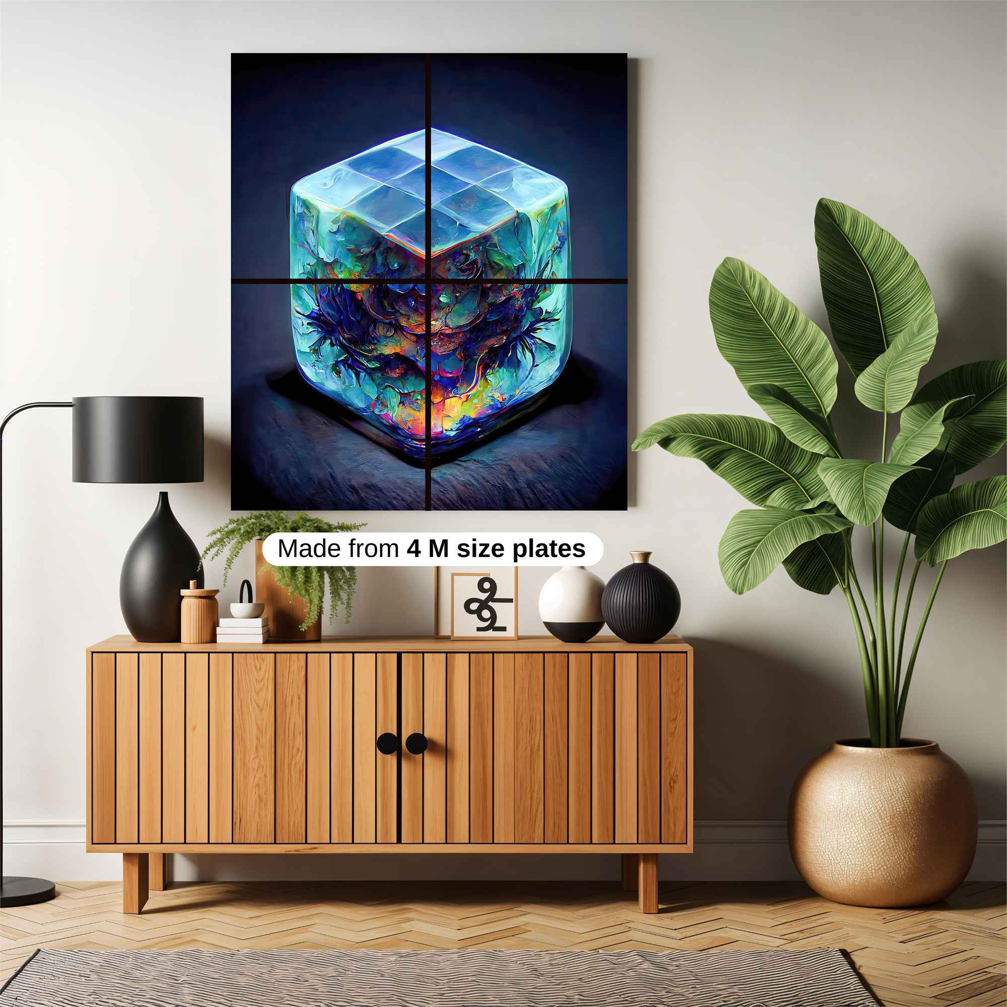 Cube Enigma Safe Wall Magnetic / M