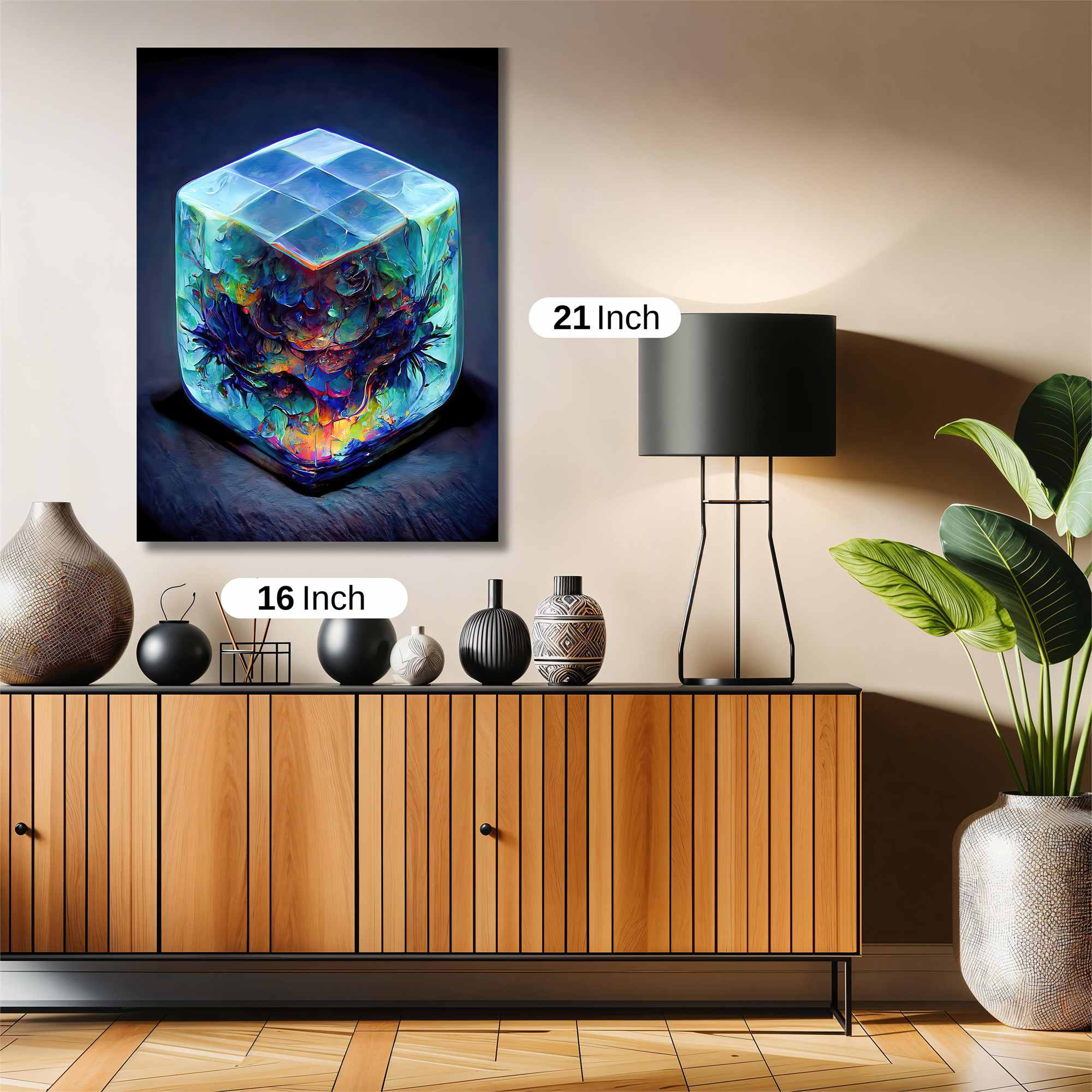 Cube Enigma Safe Wall Magnetic / M