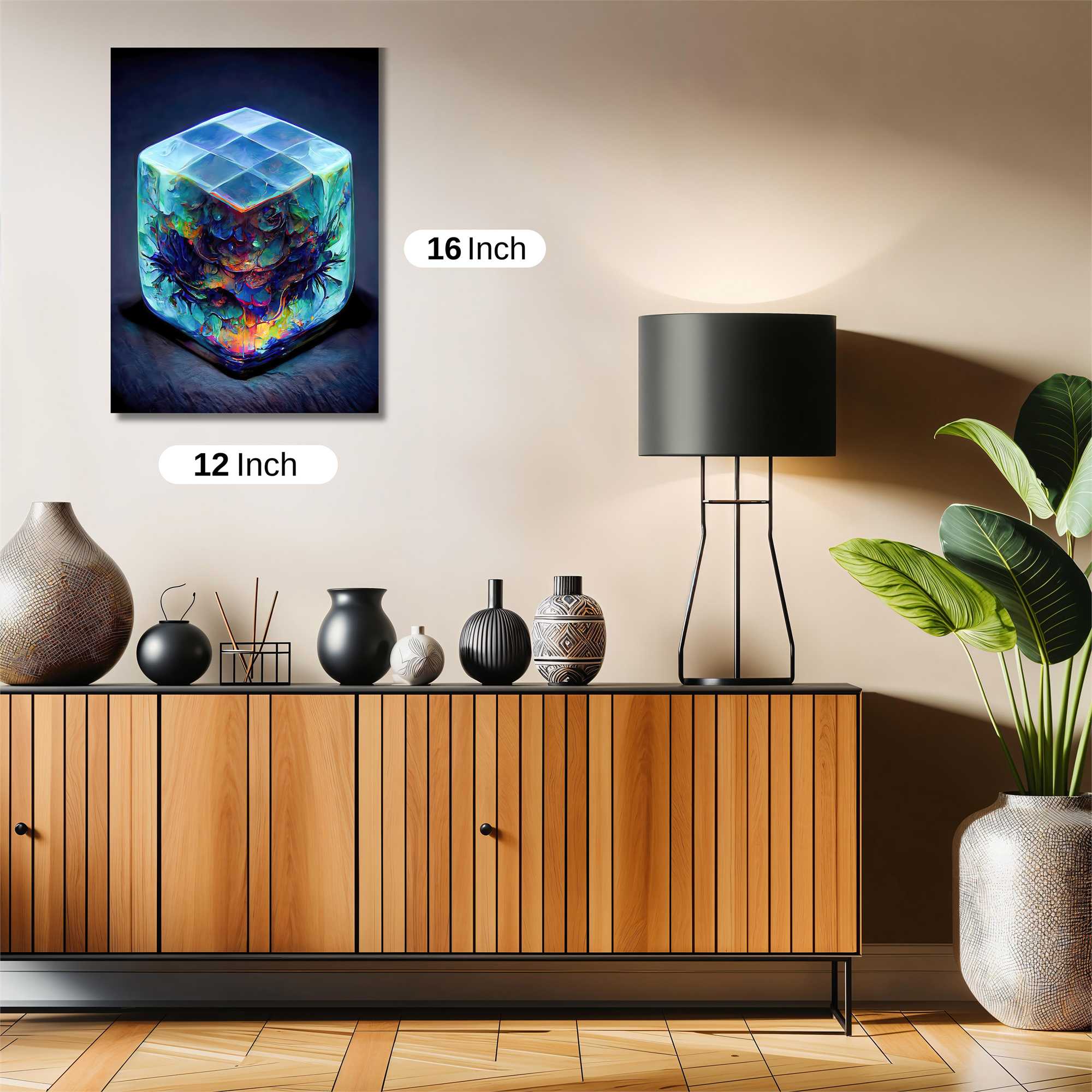 Cube Enigma Safe Wall Magnetic / M