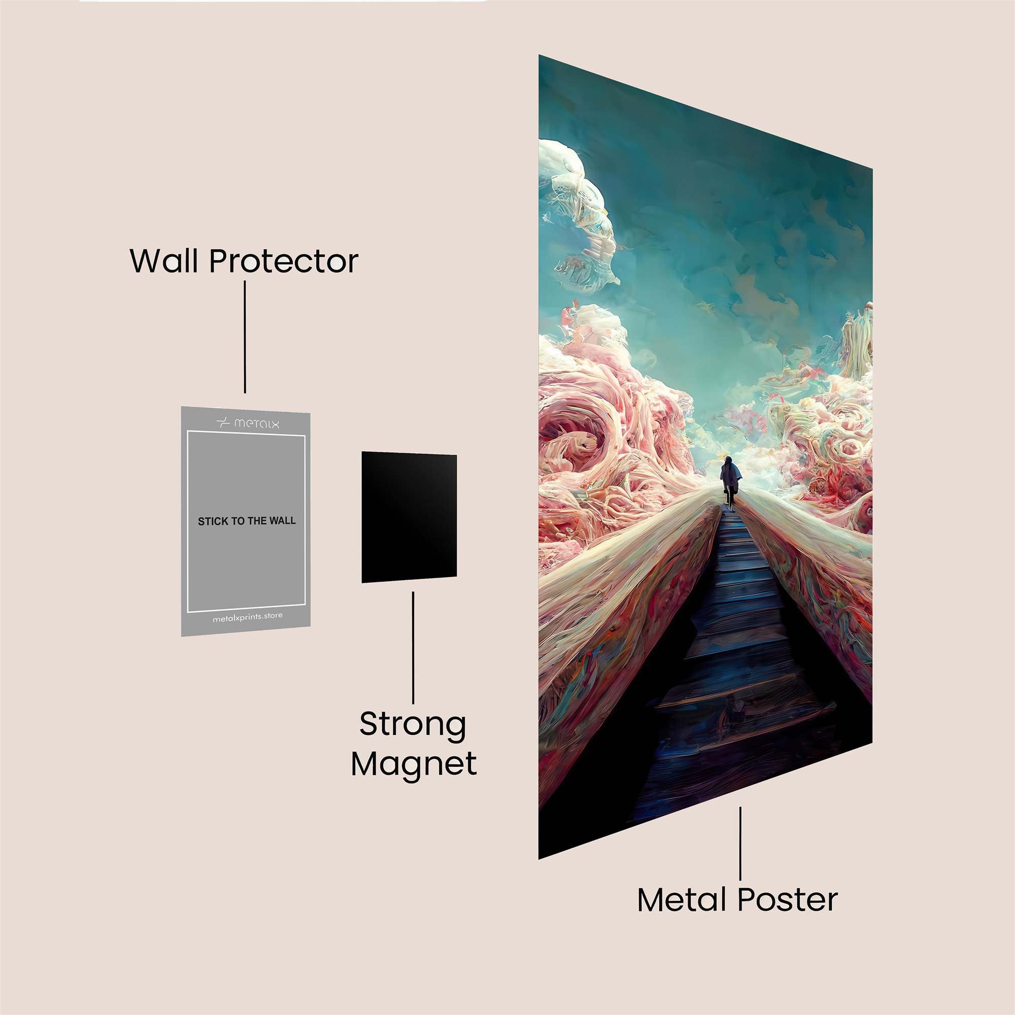 Journey Serene Safe Wall Magnetic / M