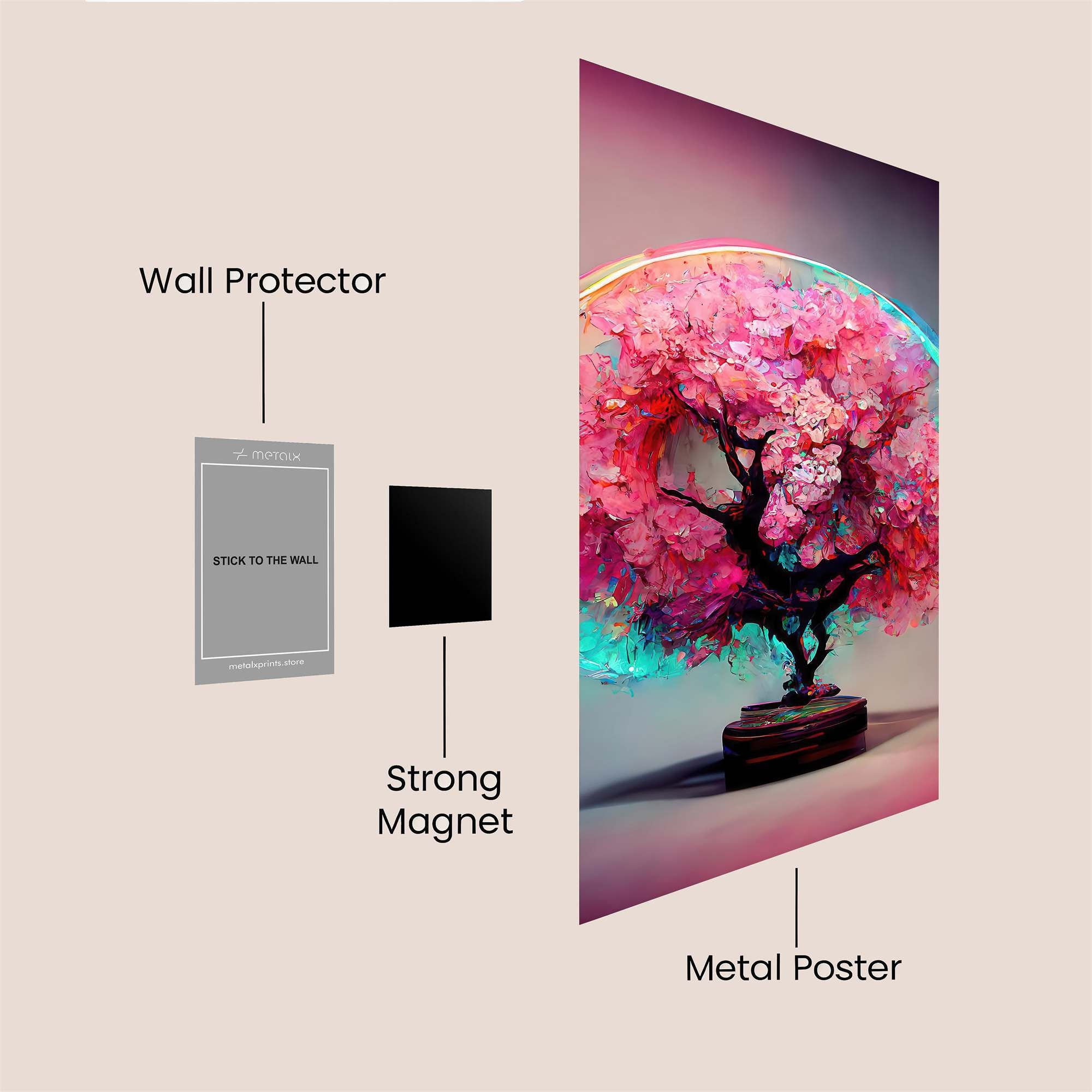 BlossomGlow Safe Wall Magnetic / M