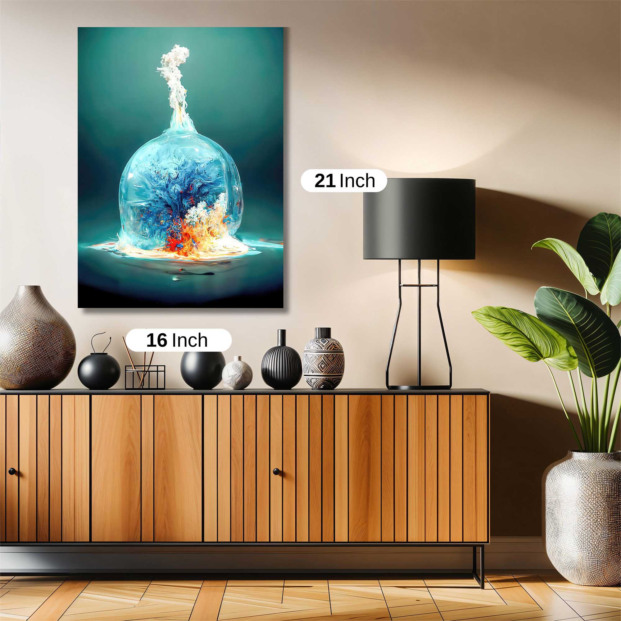 Explosive Art Safe Wall Magnetic / M