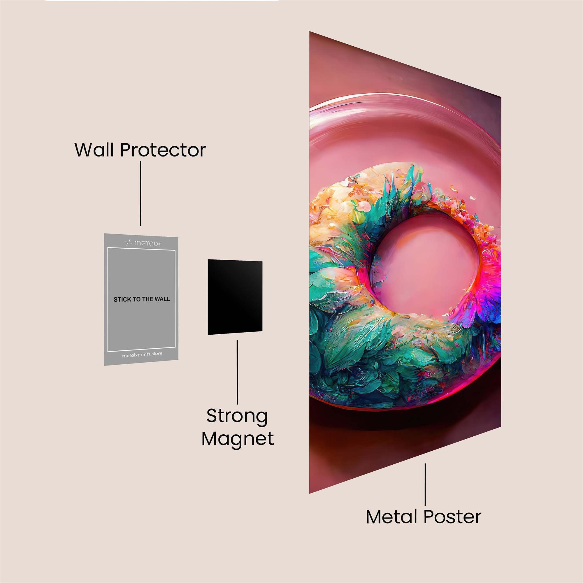 FeatherWhimsy Safe Wall Magnetic / M