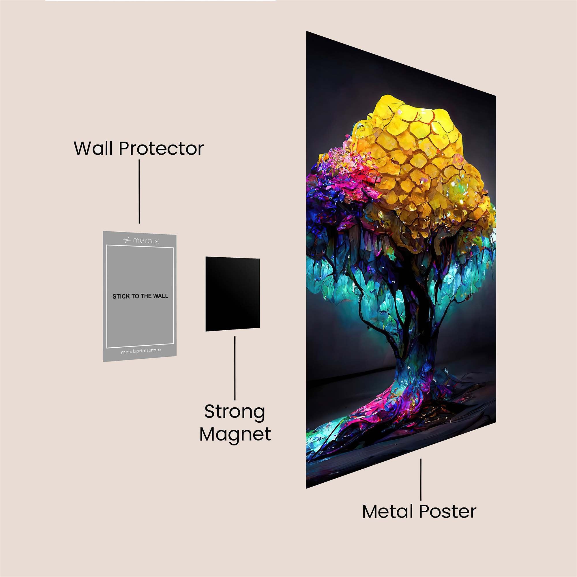 Luminous Dream Safe Wall Magnetic / M