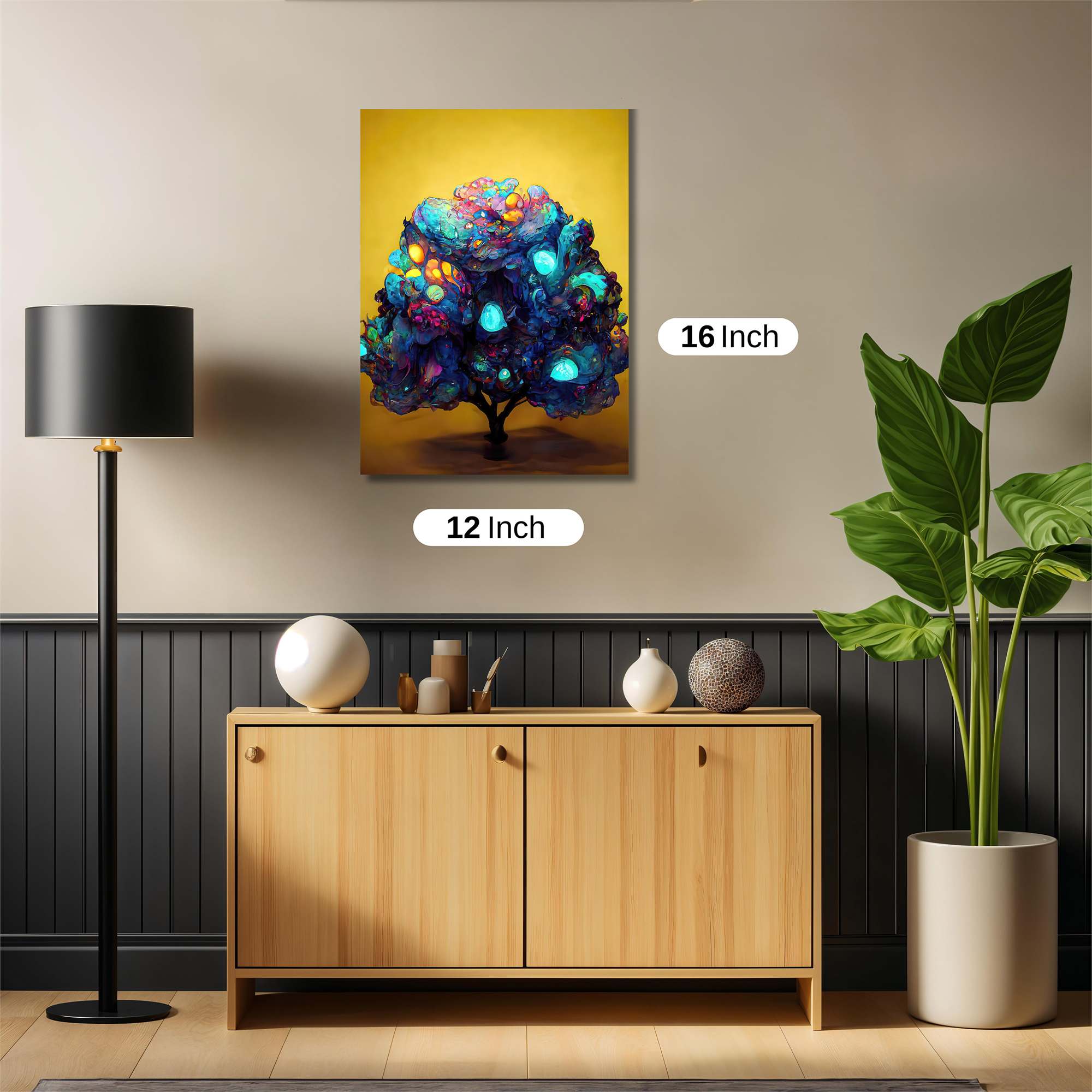 Glowing Whimsy Safe Wall Magnetic / M