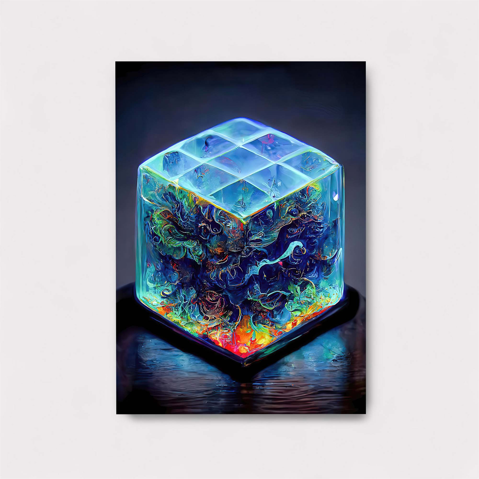 Cube Enigma Safe Wall Magnetic / M